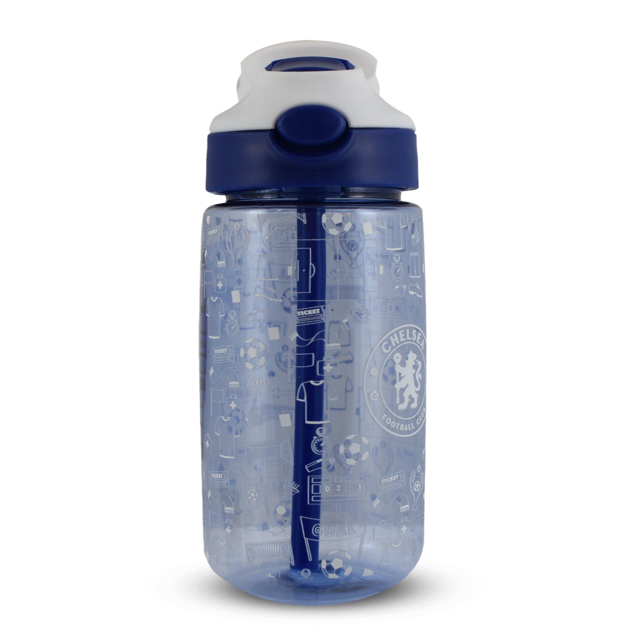 Chelsea - Team - Kids' 480ml Plastic Football Water Bottle - 2