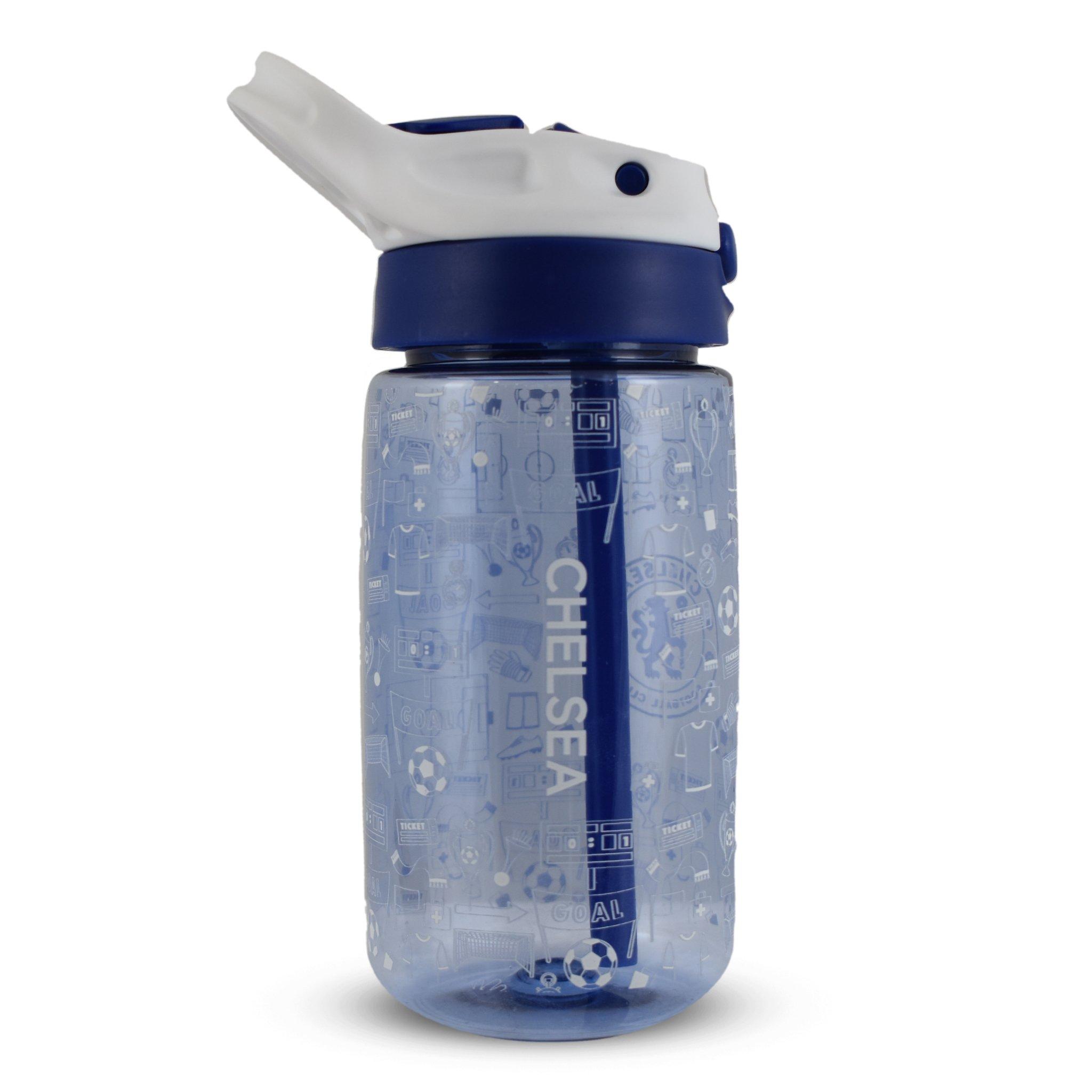 Chelsea - Team - Kids' 480ml Plastic Football Water Bottle - 4