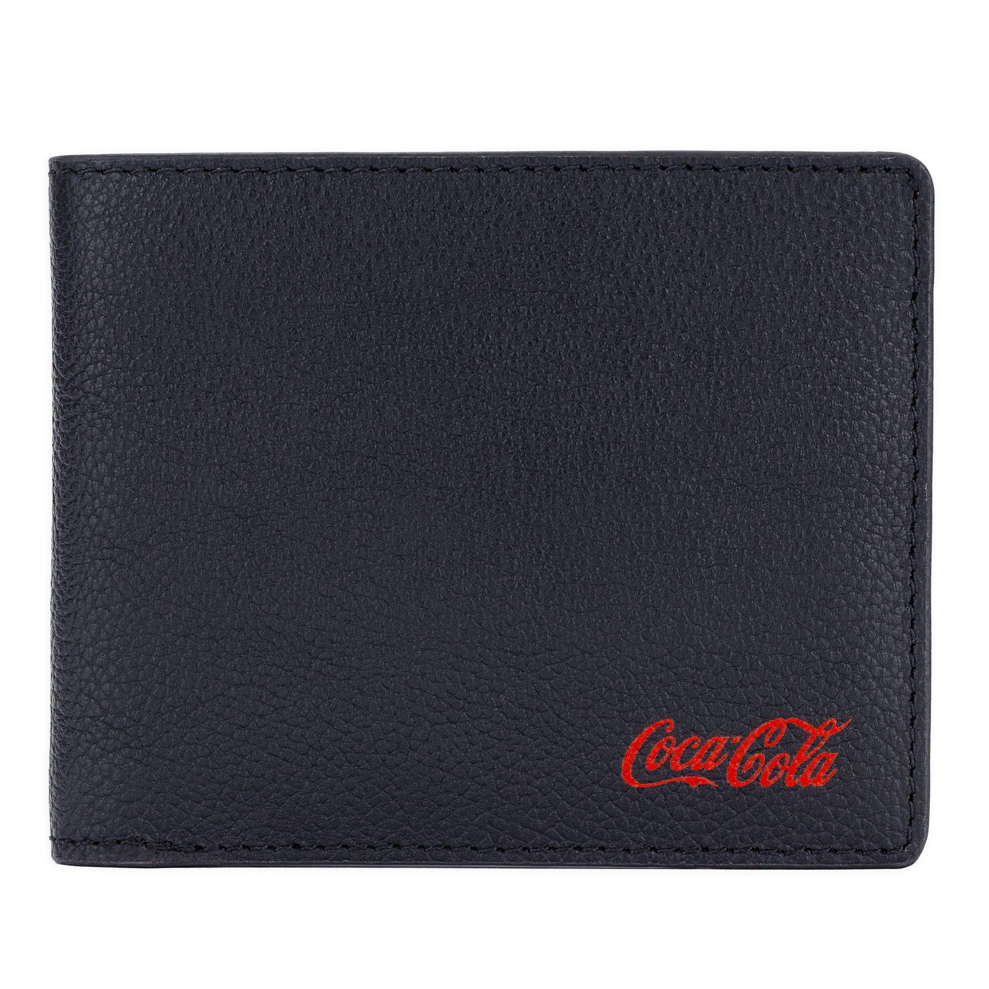Black - Coca Cola - Coca-Cola Officially Licensed Badges Leather Wallet Unisex - 3