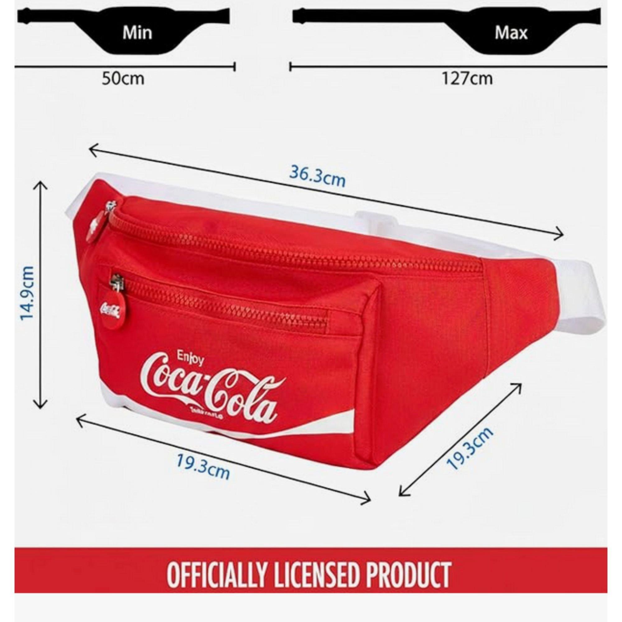 Red - Coca Cola - Coca-Cola Officially Licensed Waist Bag Unisex - 11