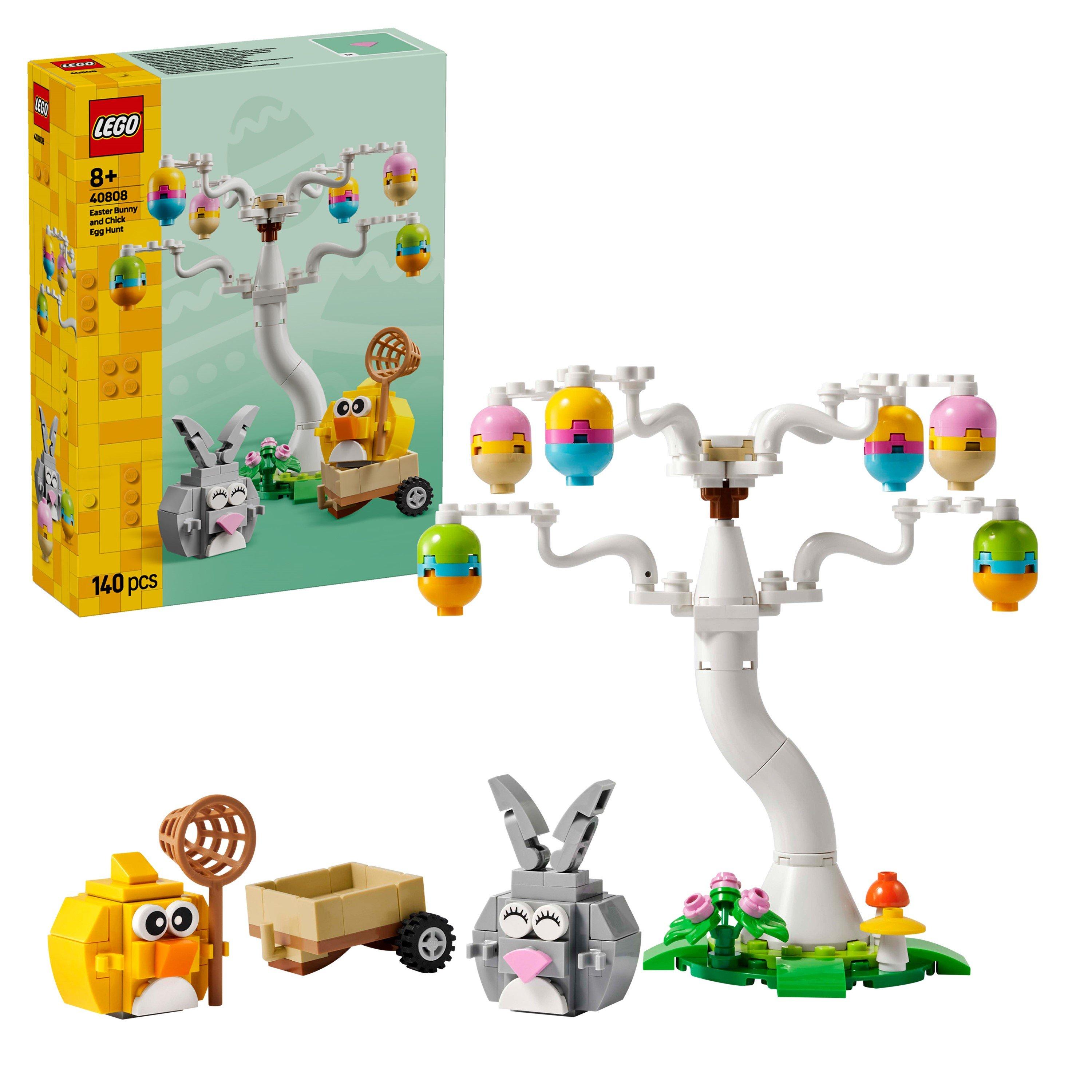 Multi - LEGO - Easter Bunny and Chick Egg Hunt Animal Toy 40808 - 1