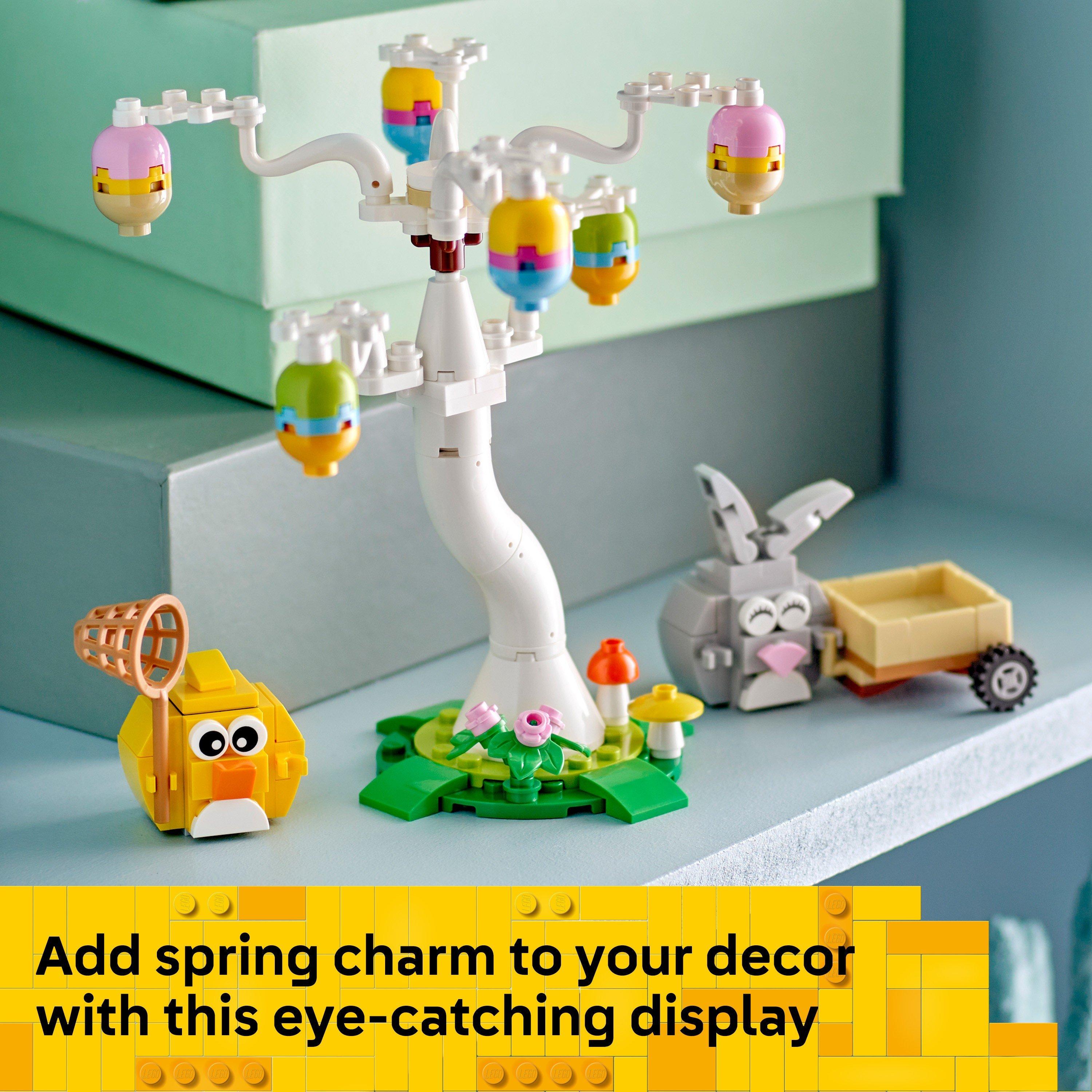 ple - LEGO - Easter Bunny and Chick Egg Hunt Animal Toy 40808 - 7