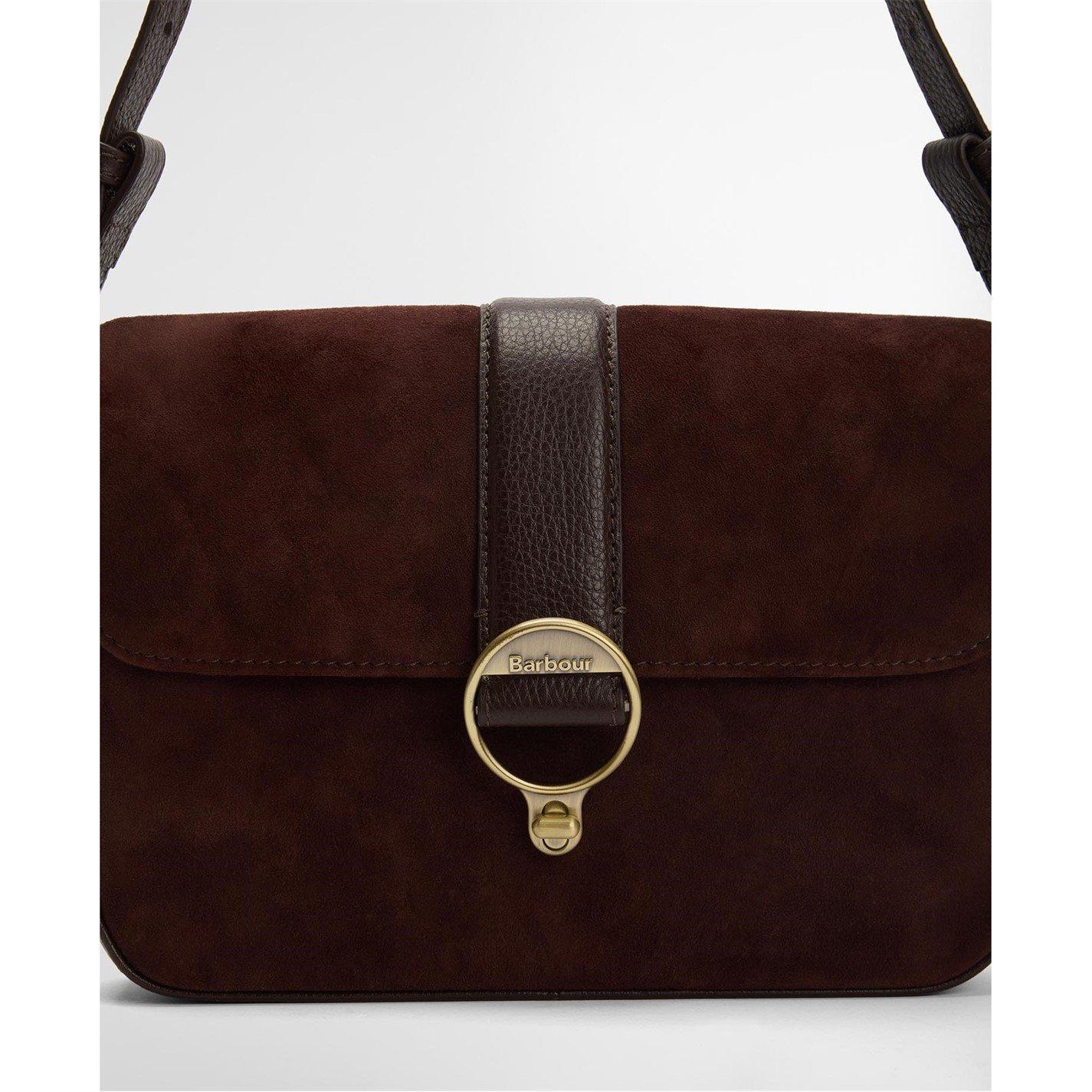 Dark Brown - Barbour - Womens Rosa Crossbody Bag - 3