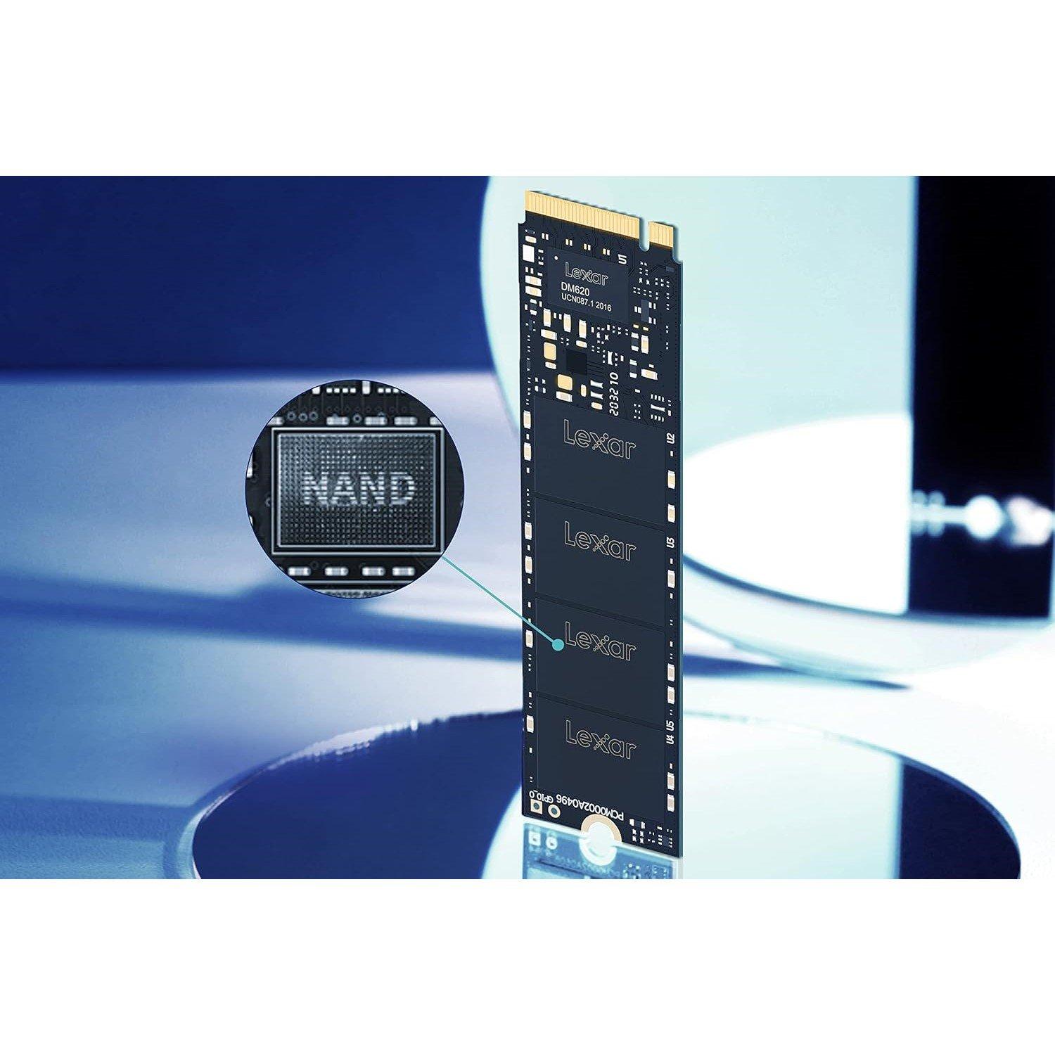 Black - Lexar - 512GB Internal SSD - 3