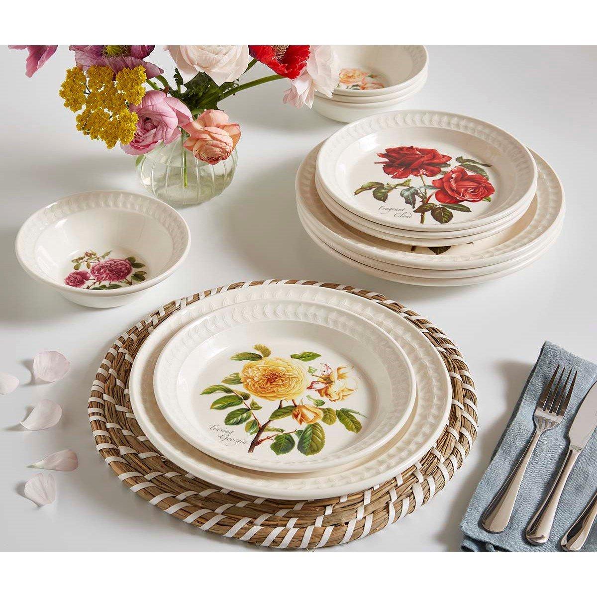 Multi - Portmeirion Botanic Garden - Botanic Roses 12 Piece Set - 6