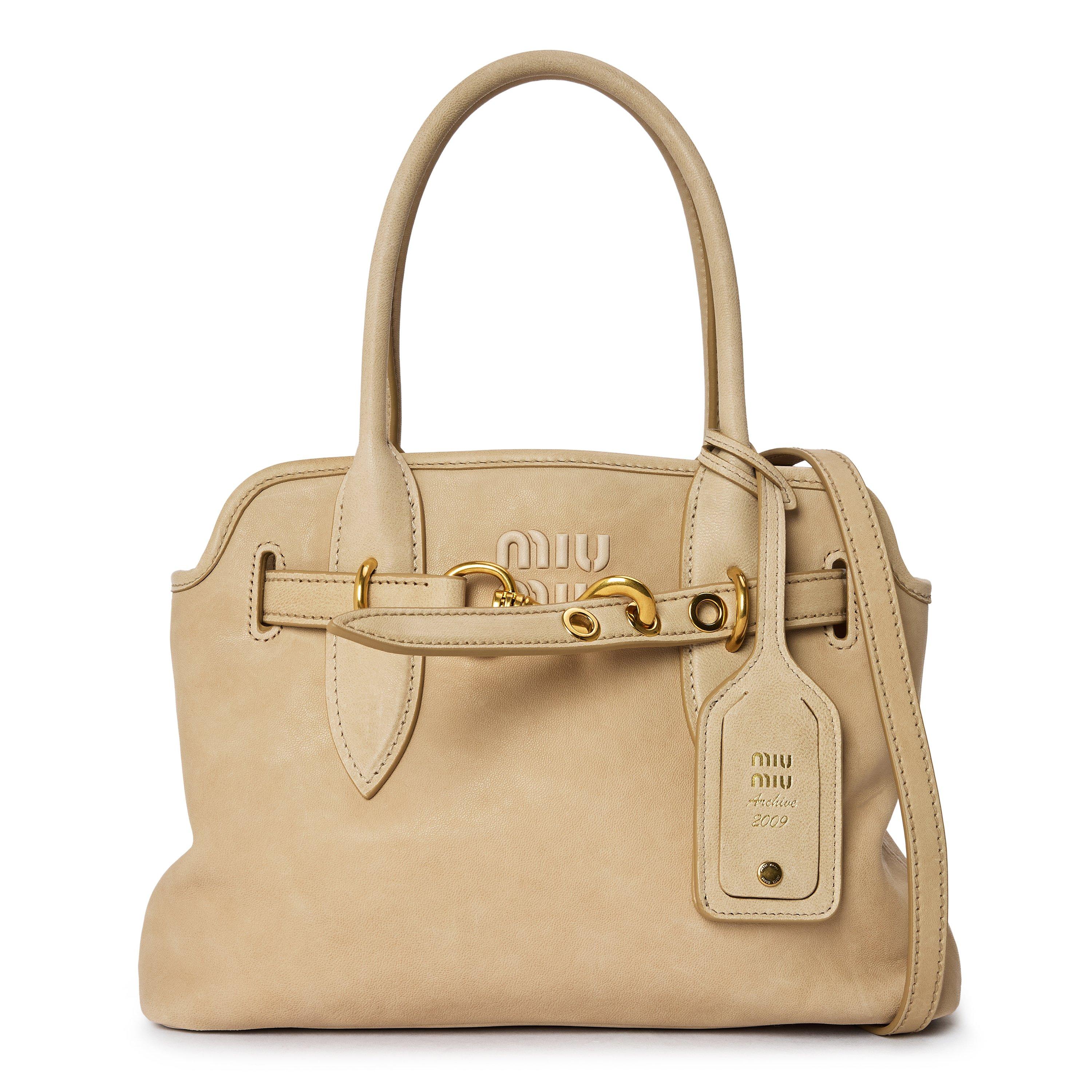 Miu Miu Aventure Nappa leather bag - Corda