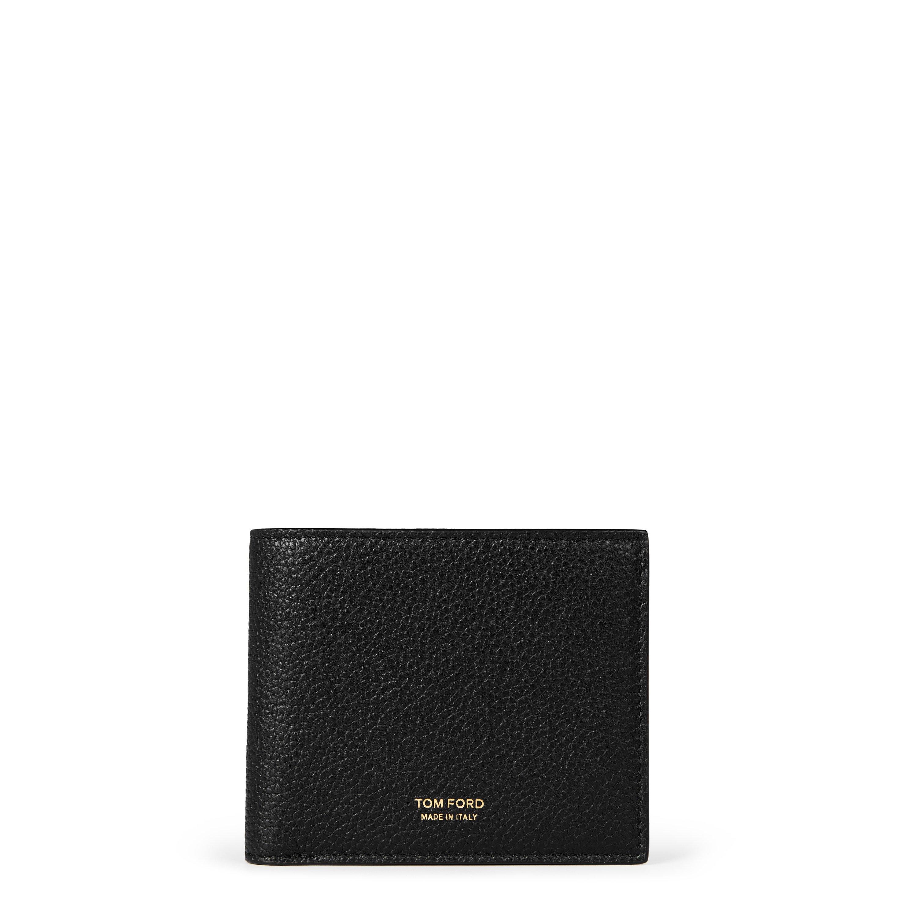 Tom Ford , Wallets & Cardholders, Male, Black, One Size, Classic Bifold Leather Wallet - Image 2
