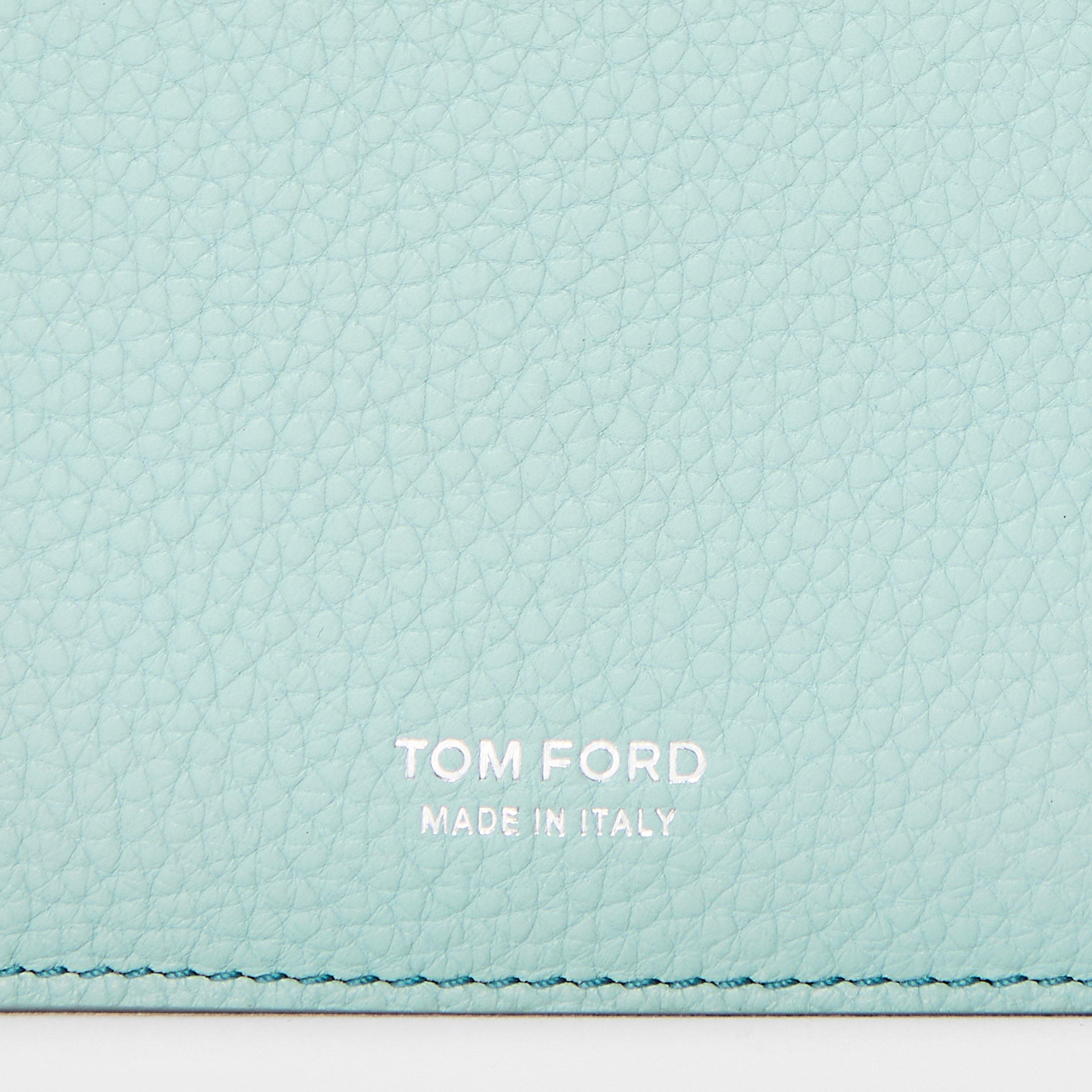 Nile Blue - Tom Ford - Gold Tone Logo Wallet - 3
