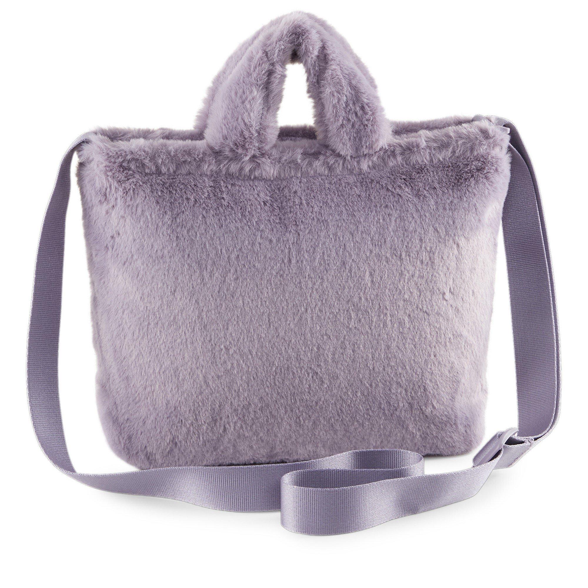 Pale Plum - Puma - Fur Tote Bag - 2