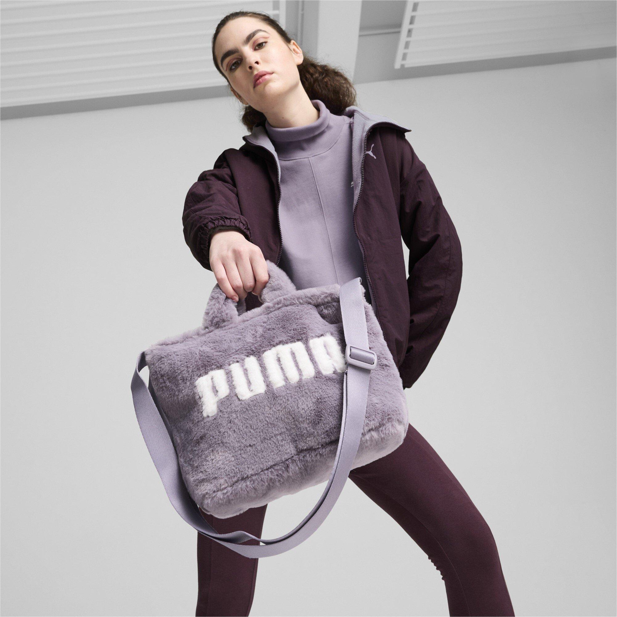 Pale Plum - Puma - Fur Tote Bag - 4