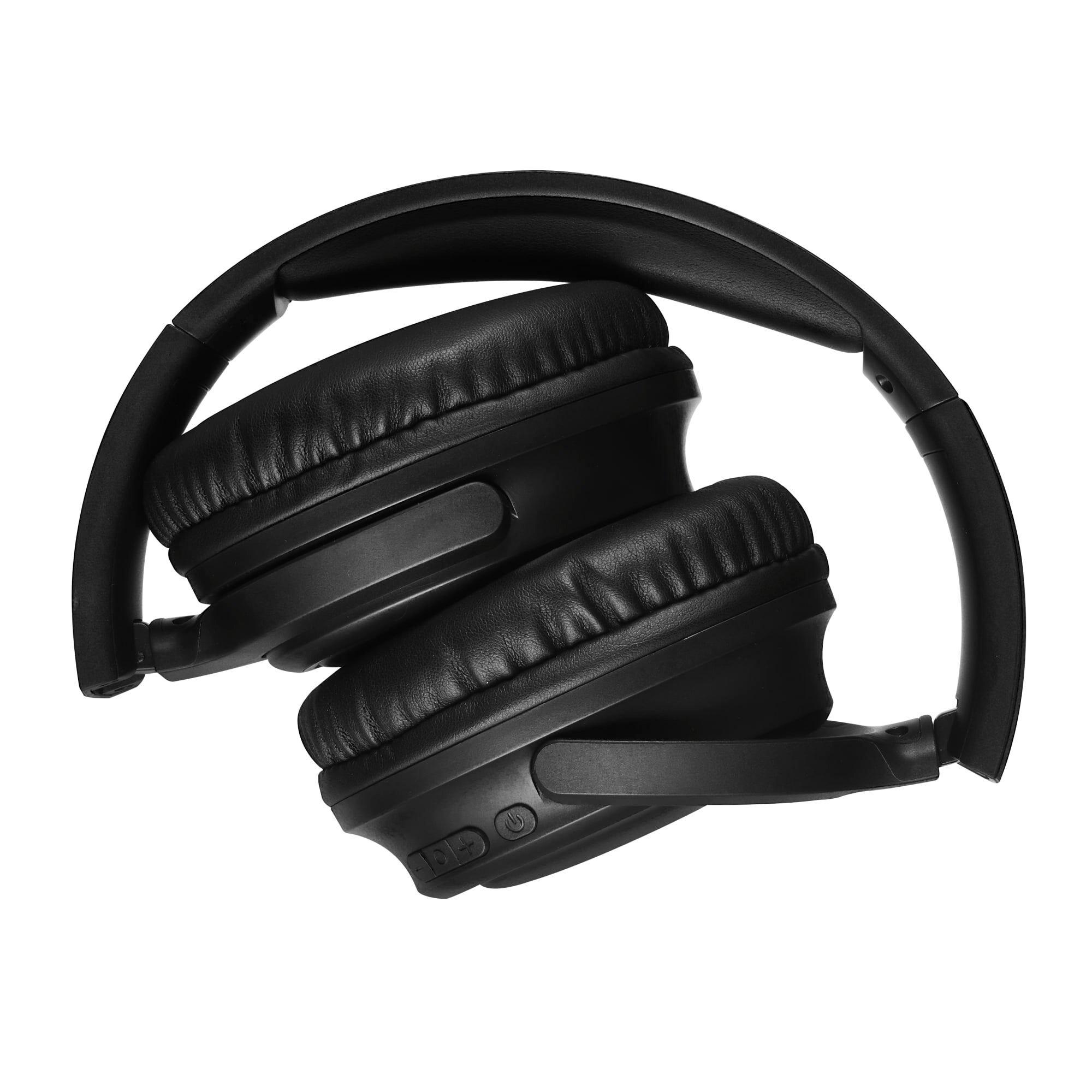 Schwarz - iTek - Active Noise Cancellation Over-ear Headphone - 2