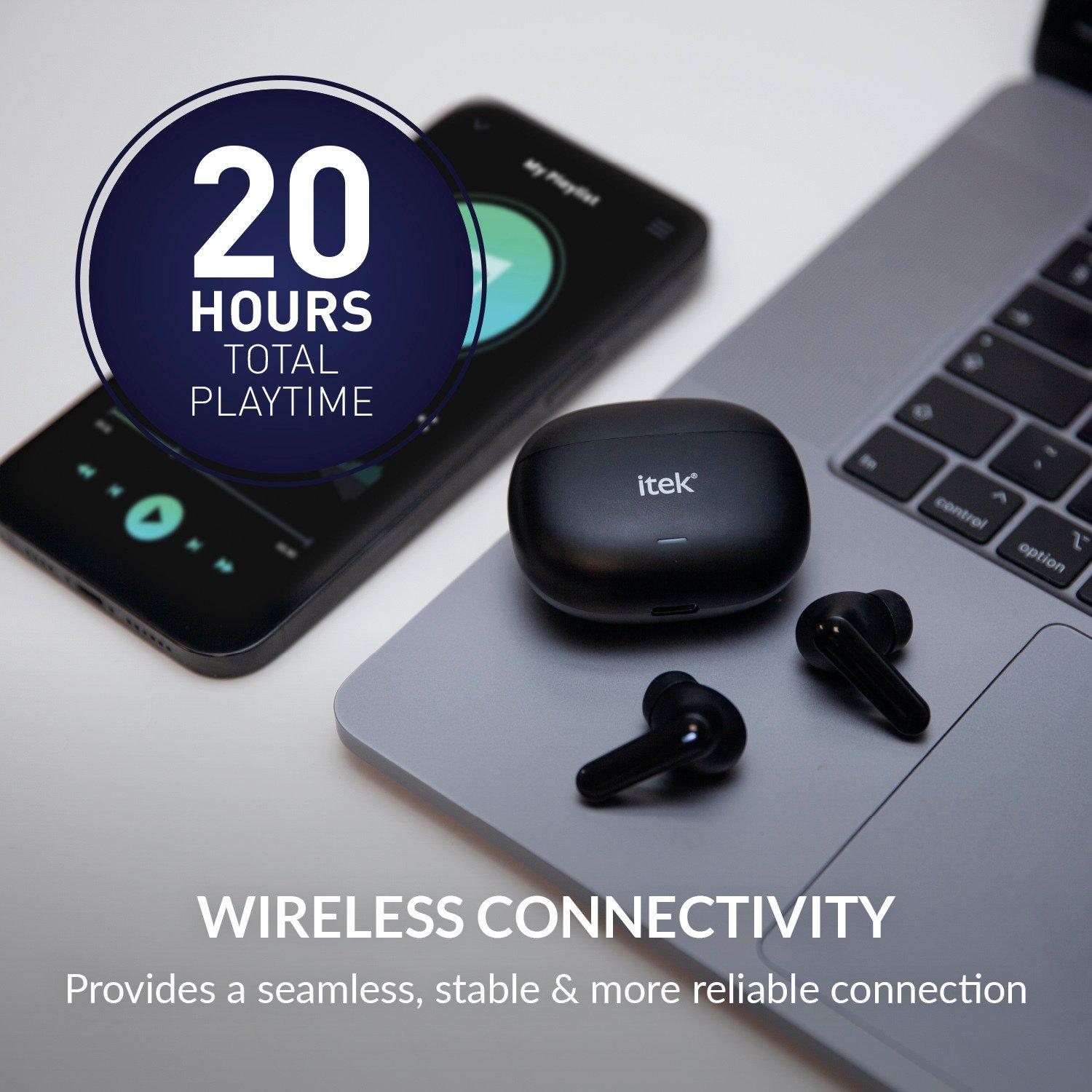 Nero - iTek - In-Ear Headphones with Case - 3