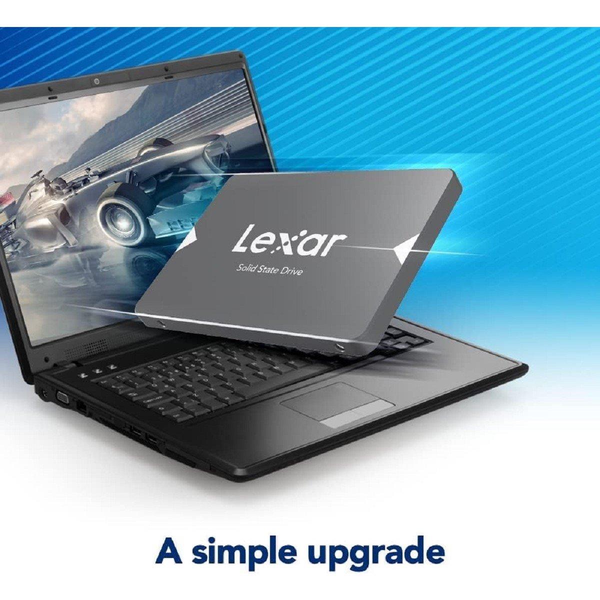 Black - Lexar - SN100 1TB Internal SSD - 3