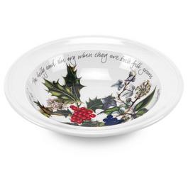 Portmeirion Holly and Ivy The Holly and the Ivy Set of 6 Cereal Bowls