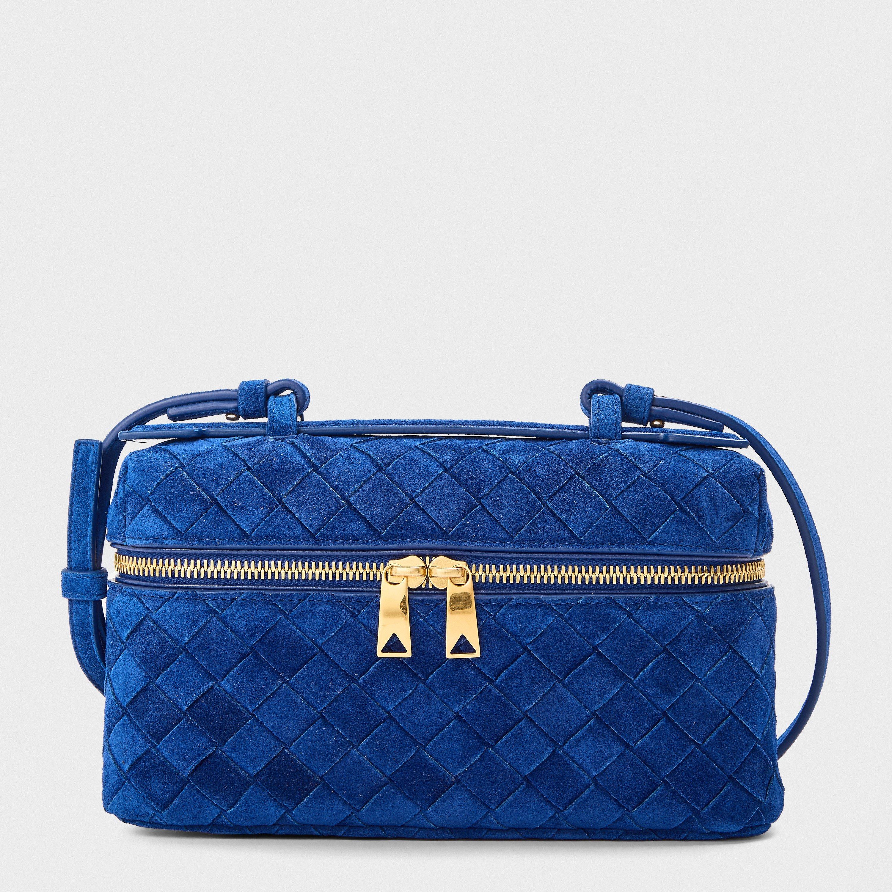 Women's Suede Top Handle Bag