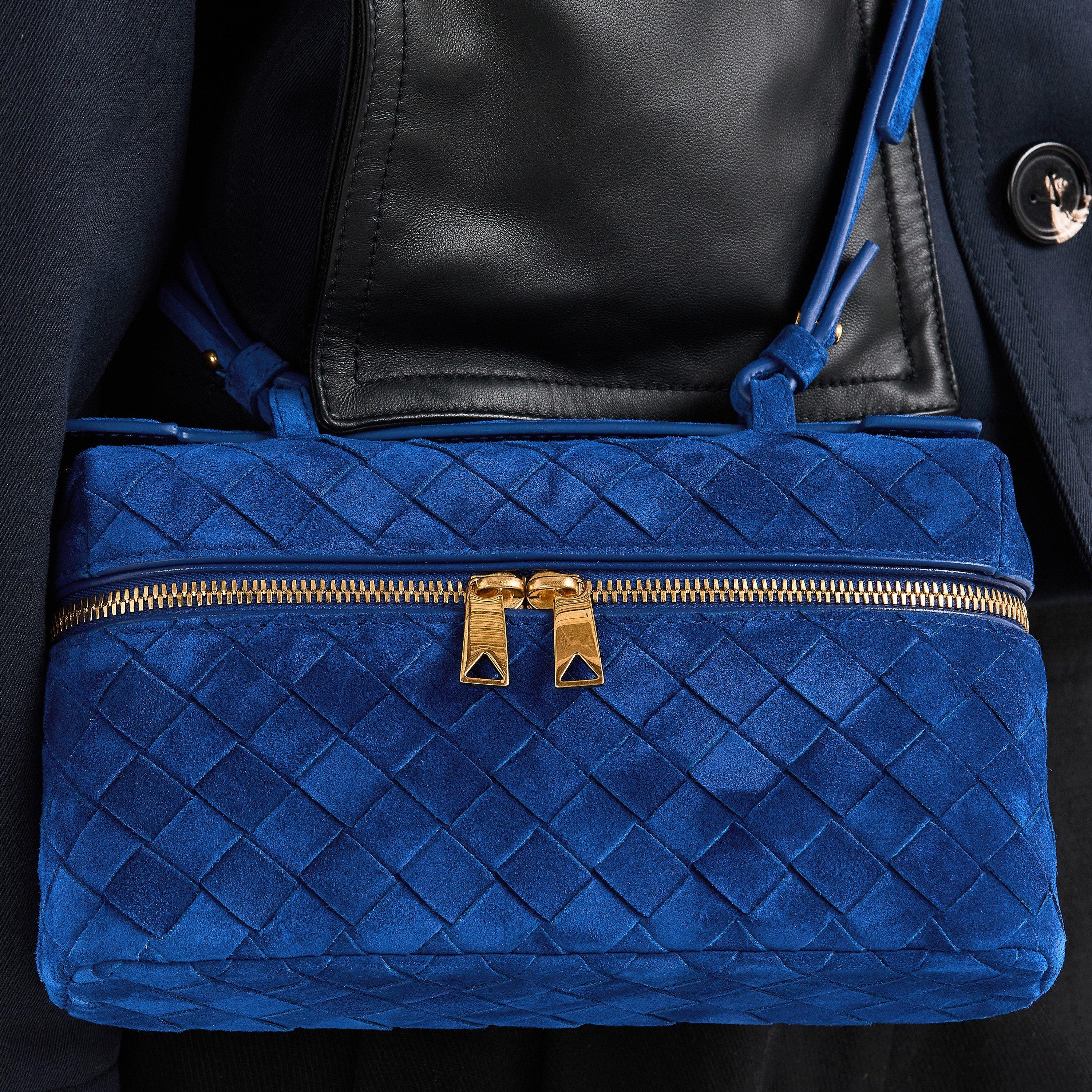 Blue Royal - Bottega Veneta - Bottega Suede Bang Bang Bag - 3