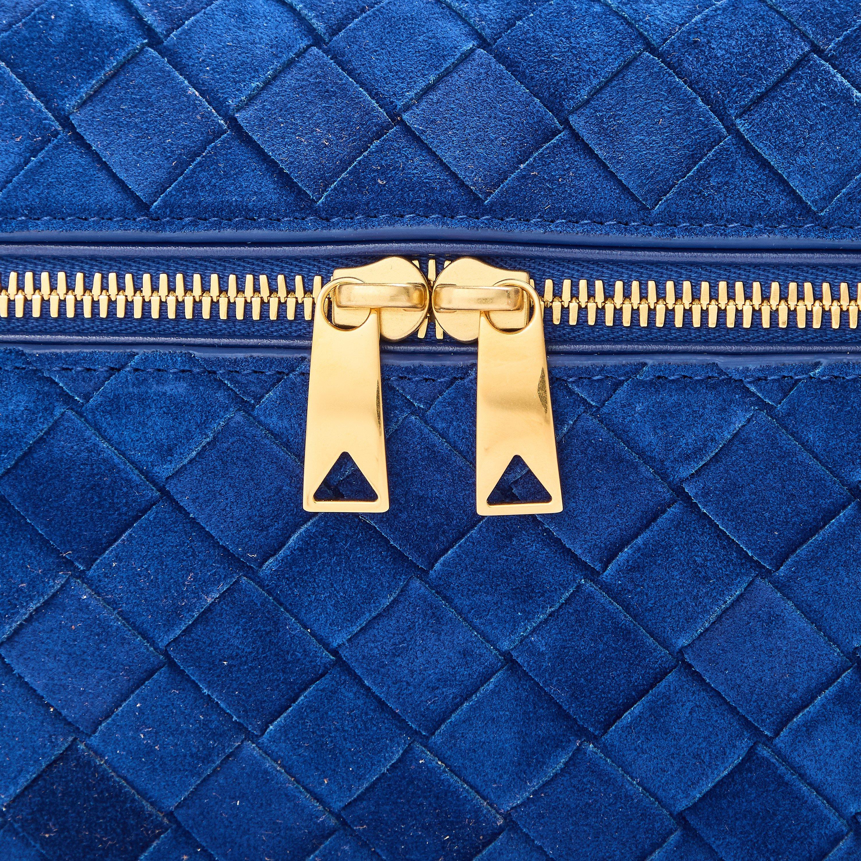 Blue Royal - Bottega Veneta - Bottega Suede Bang Bang Bag - 4