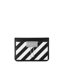 Off White Binder Card Case Ld99