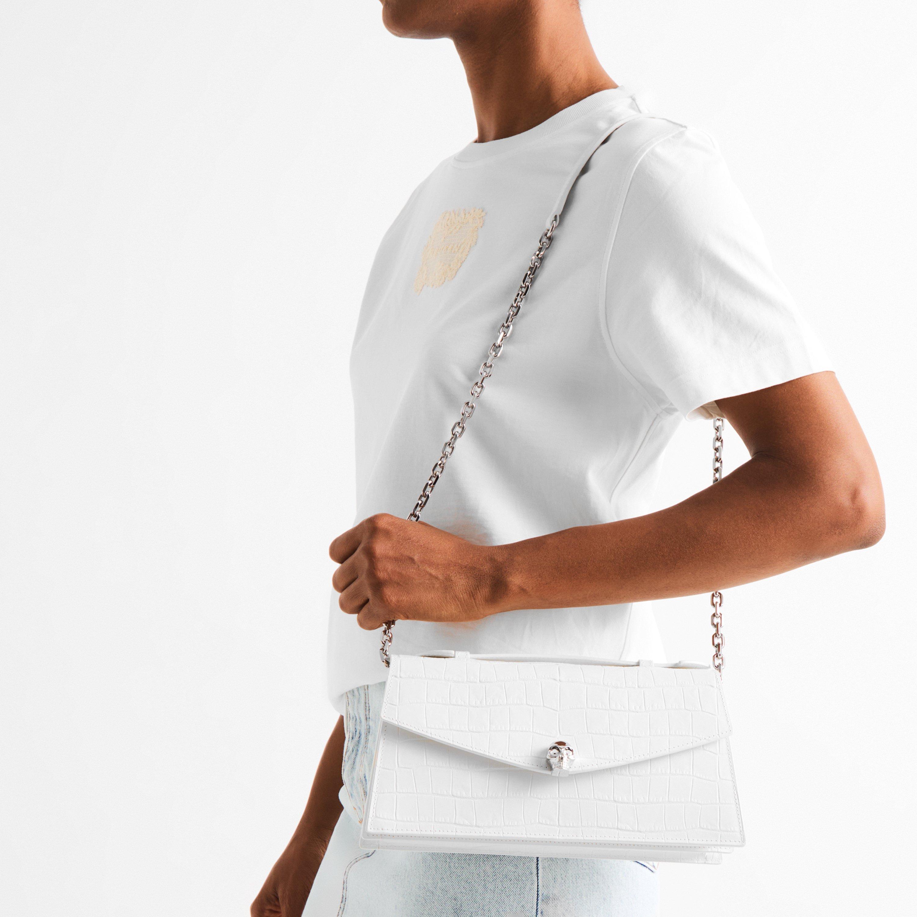 White Silver - Alexander McQueen - Alex Skull T Handle Ld63 - 3