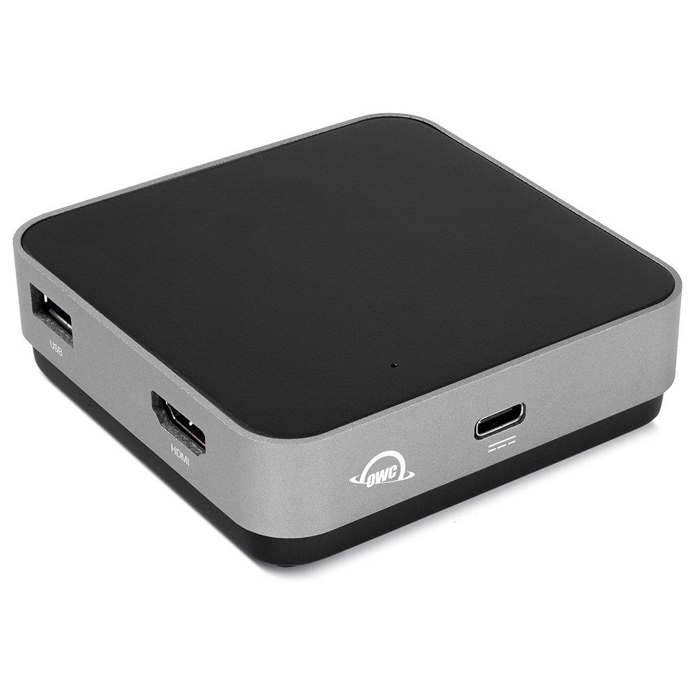 Black - OWC - OWC USB-C Travel Dock - 1