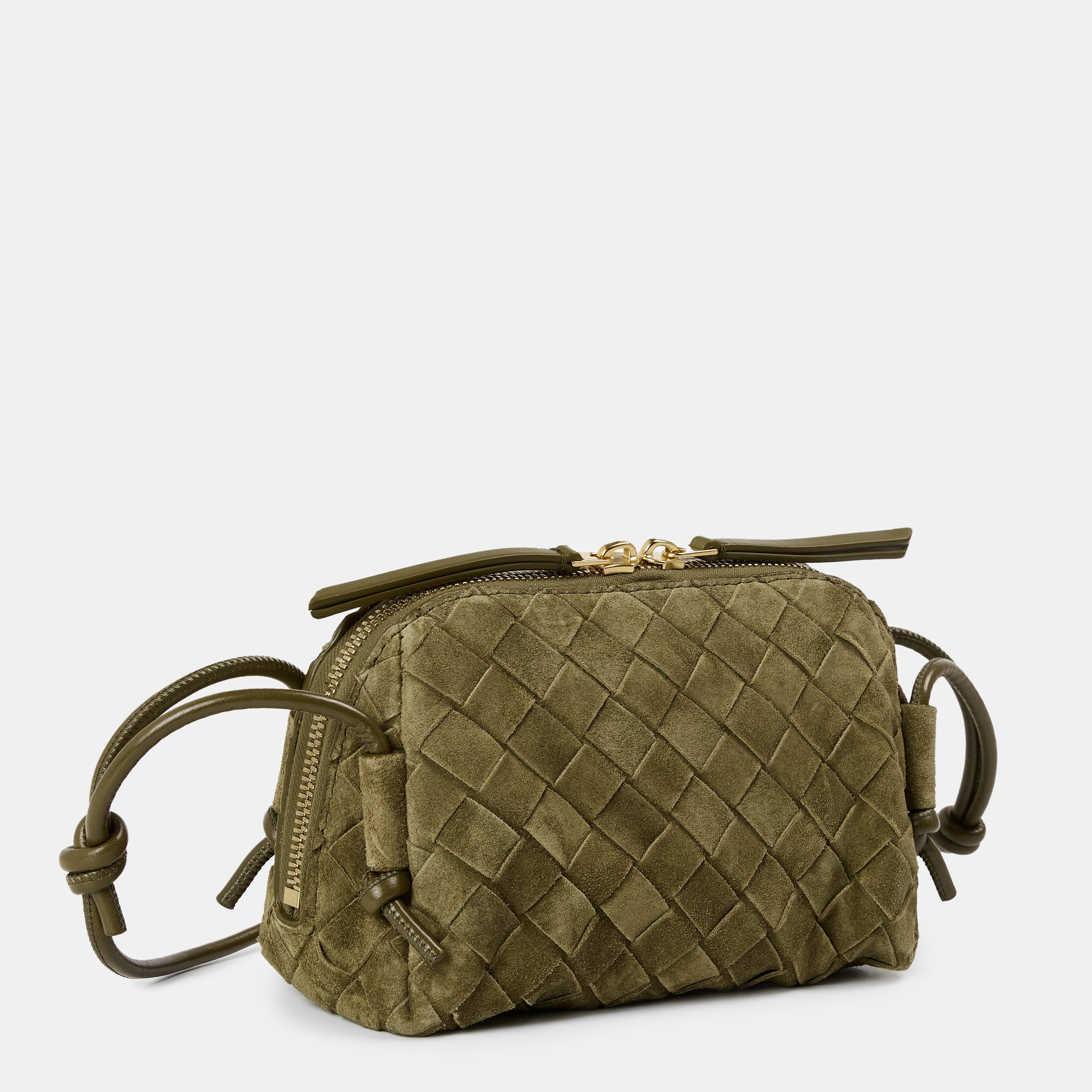 Mud - Bottega Veneta - Women's Suede Cross Body Bags - 2