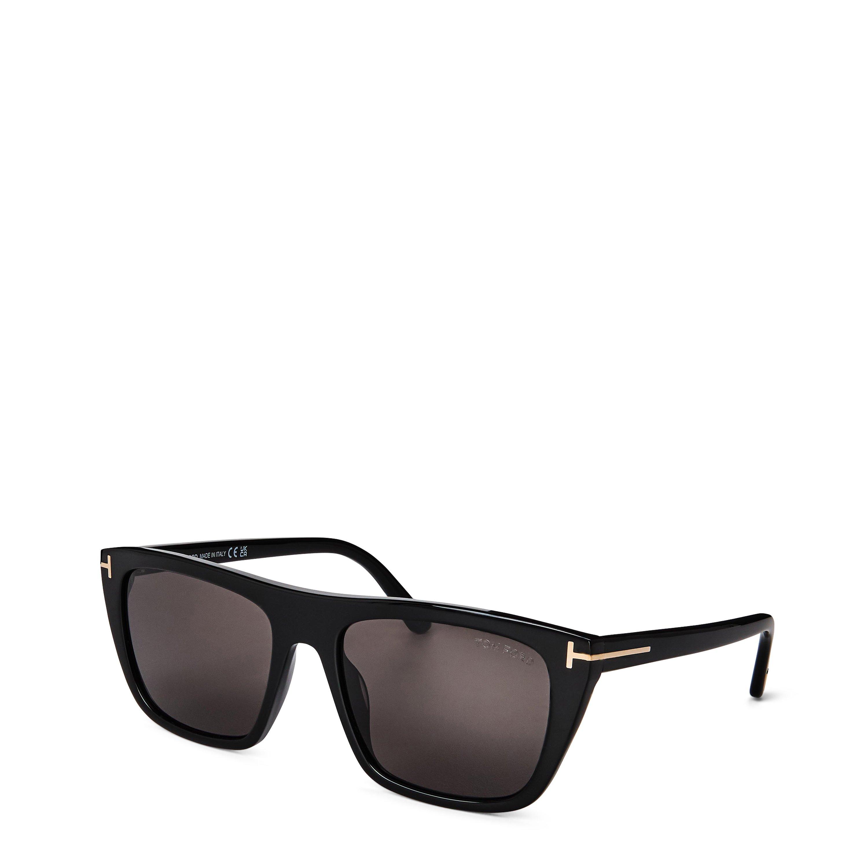 Shiny Black - Tom Ford - Aslan Sunglasses - 1