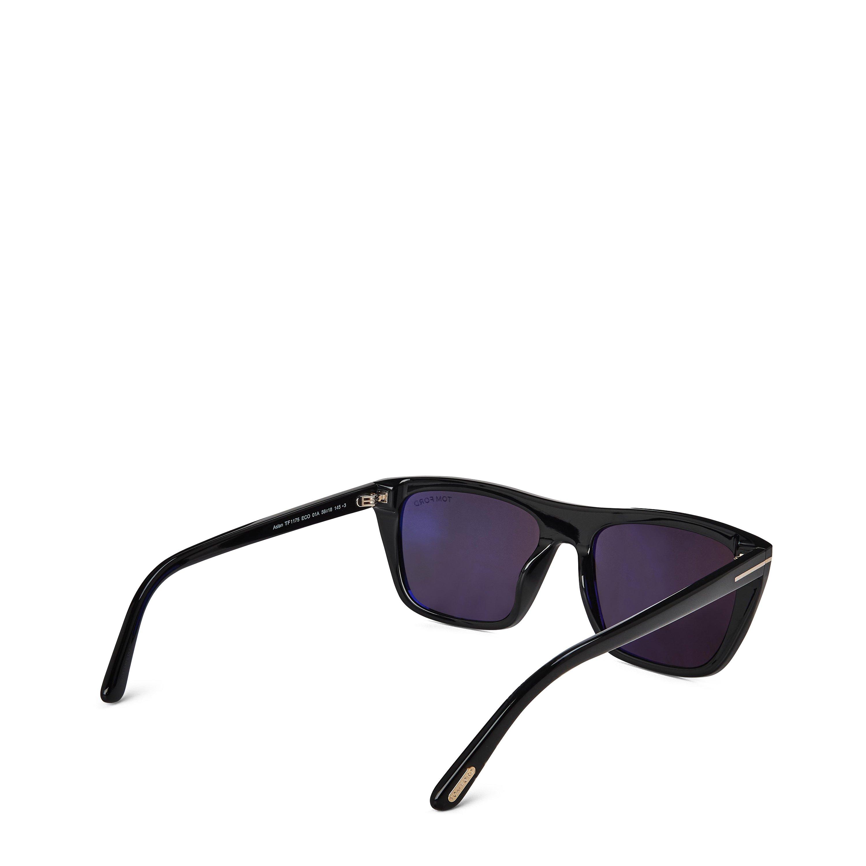 Shiny Black - Tom Ford - Aslan Sunglasses - 3