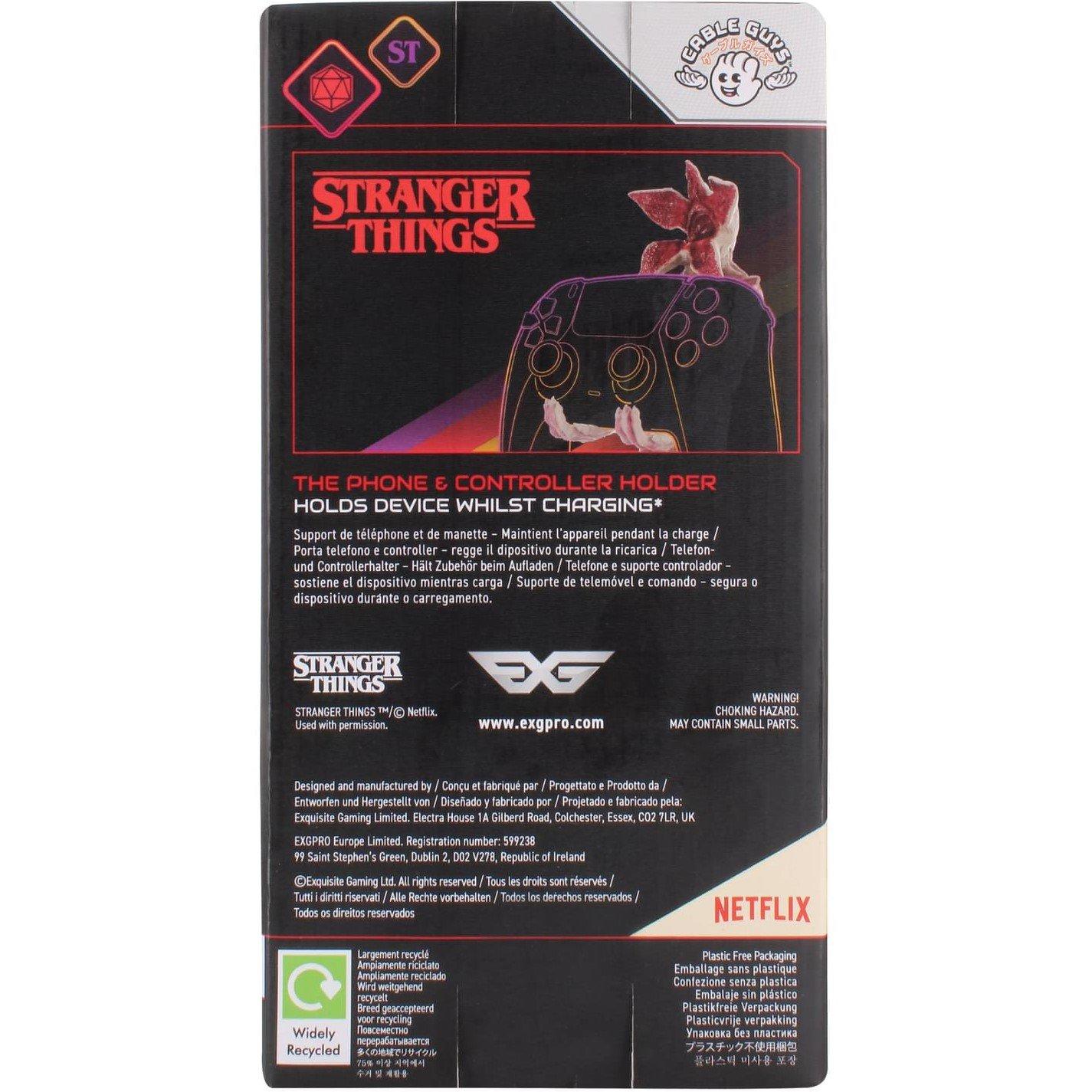 Multi - Cable Guys - Stranger Things: Demogorgon Cable Guys Controller and Phone Stand - 12