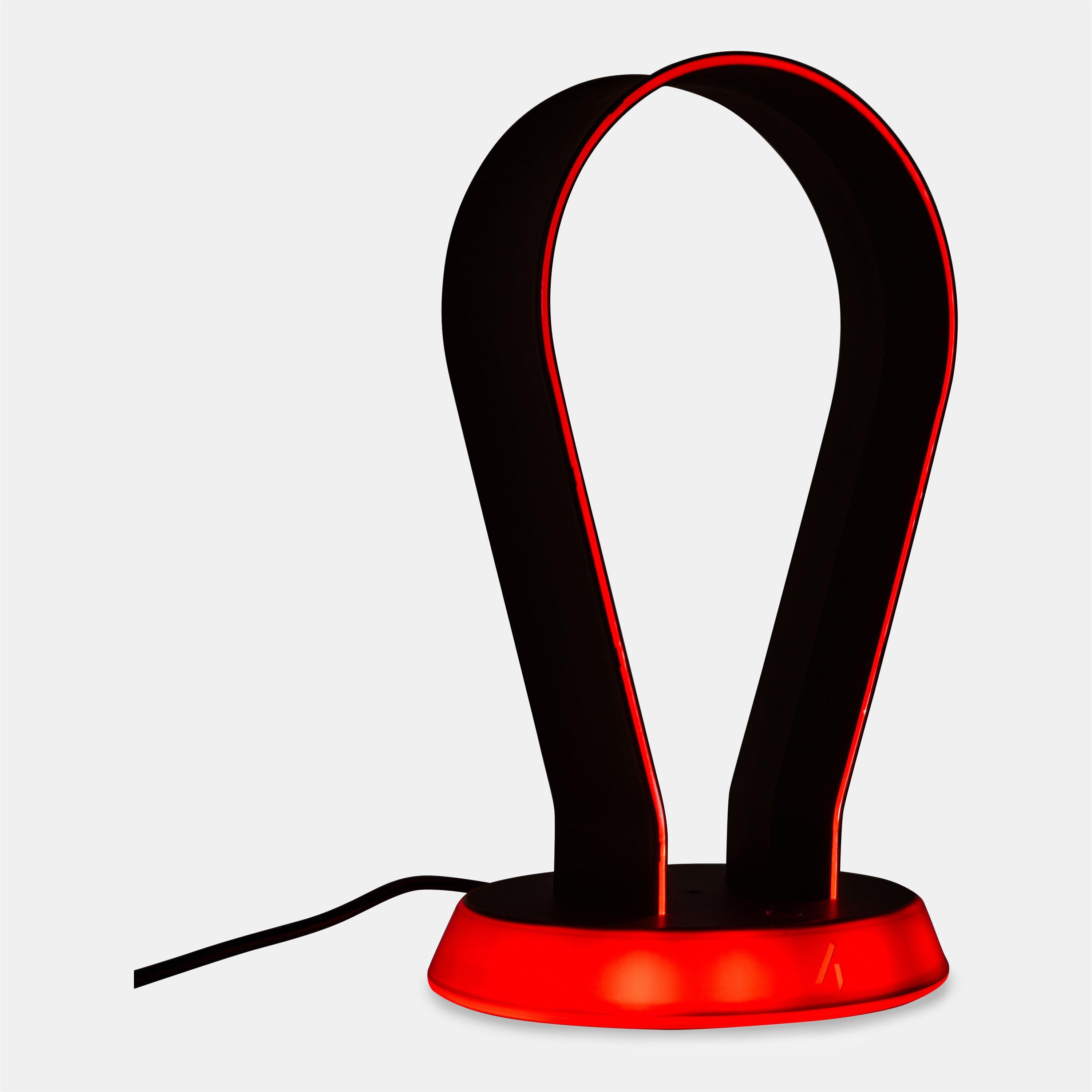 Glow Black - Stealth - Glow Gaming Headset Stand - Black - 4