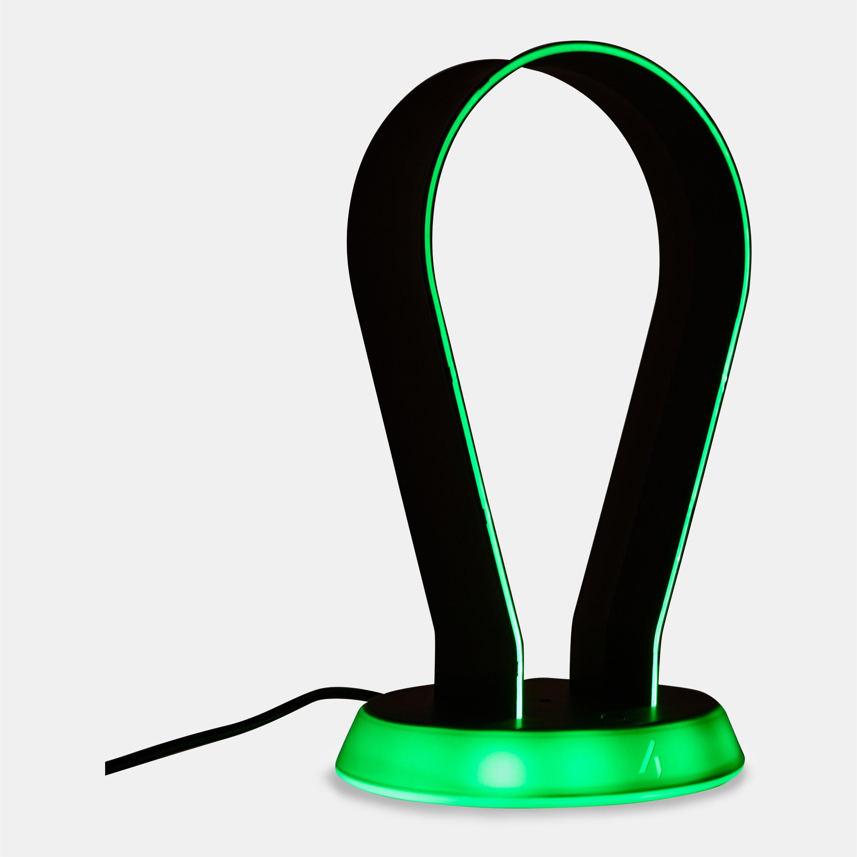 Glow Black - Stealth - Glow Gaming Headset Stand - Black - 5