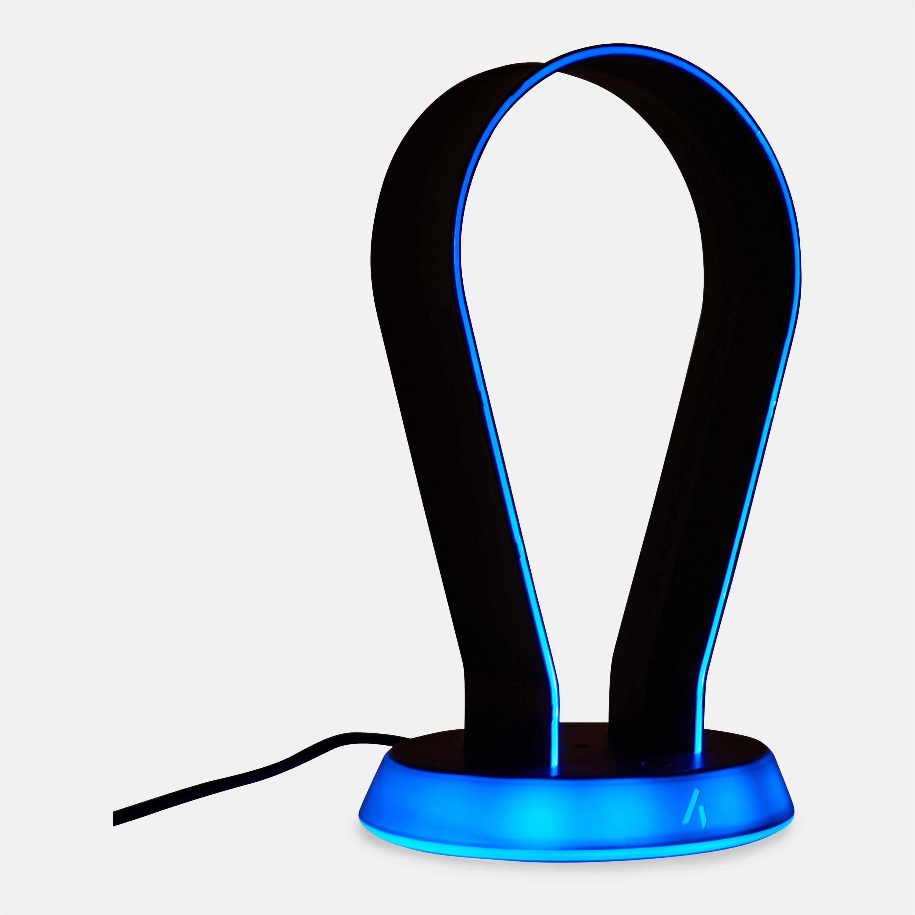 Glow Black - Stealth - Glow Gaming Headset Stand - Black - 6
