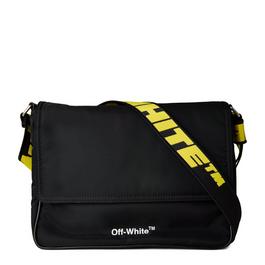 Off White Nylon Satchel Sn99