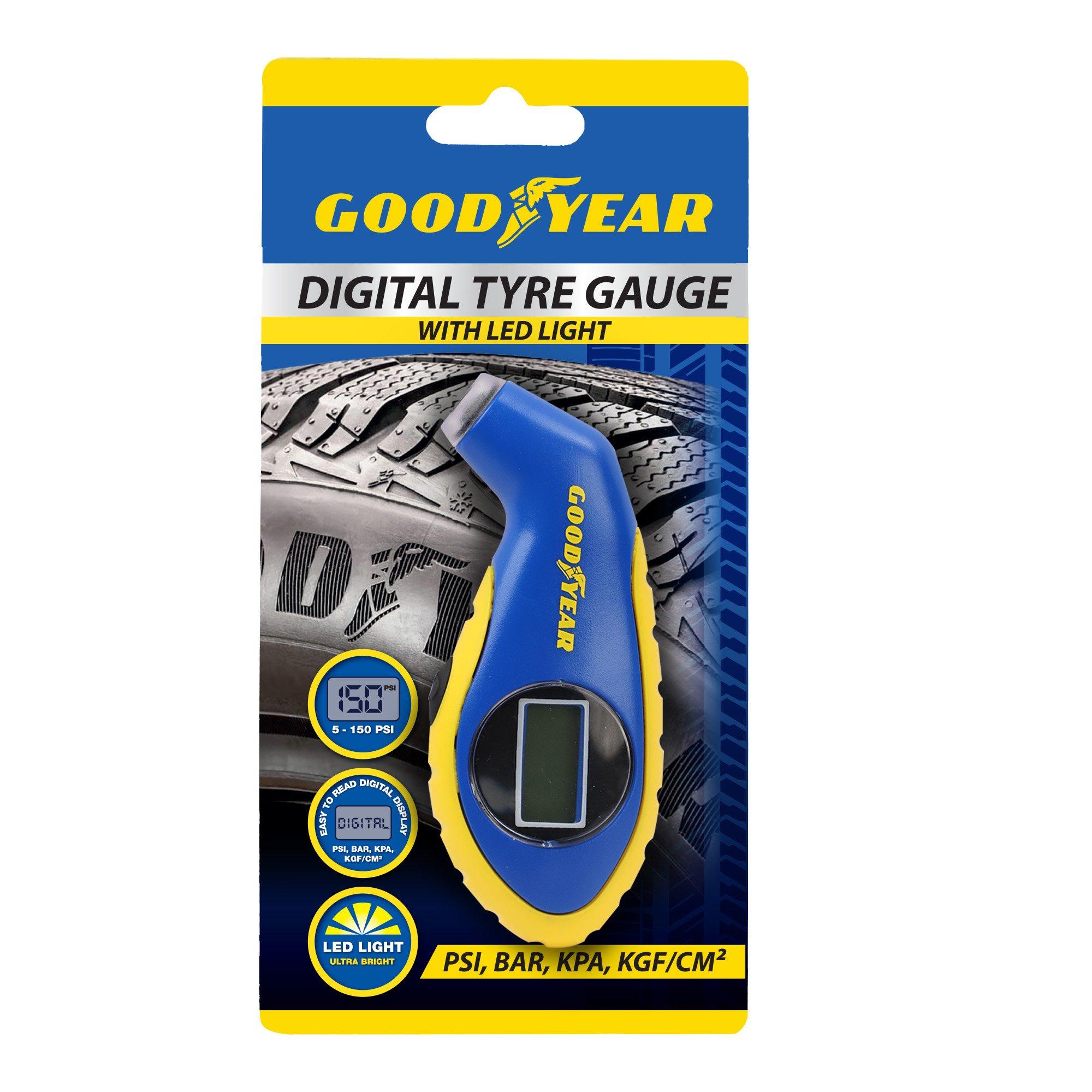 Blu e Giallo - Goodyear - Tyre Pressure Gauge - 1
