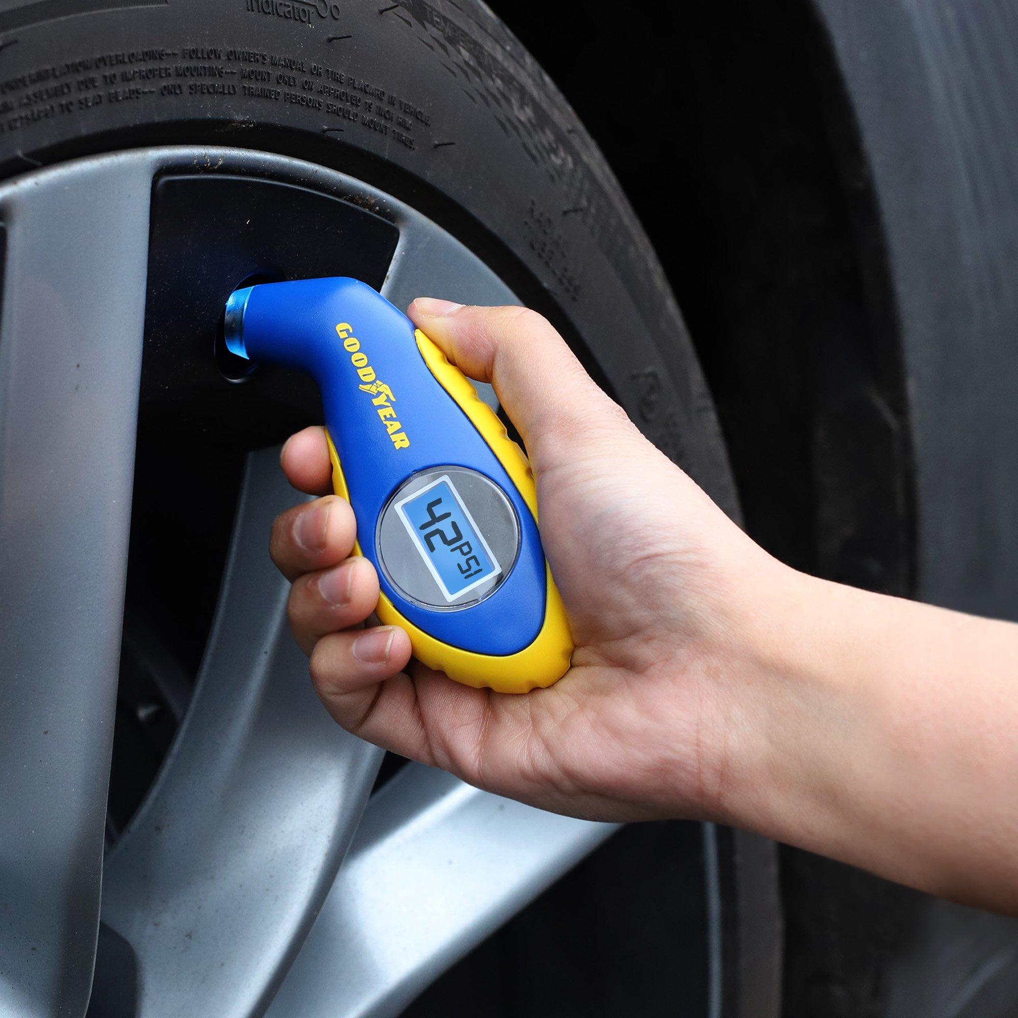 Blau & Gelb - Goodyear - Tyre Pressure Gauge - 4