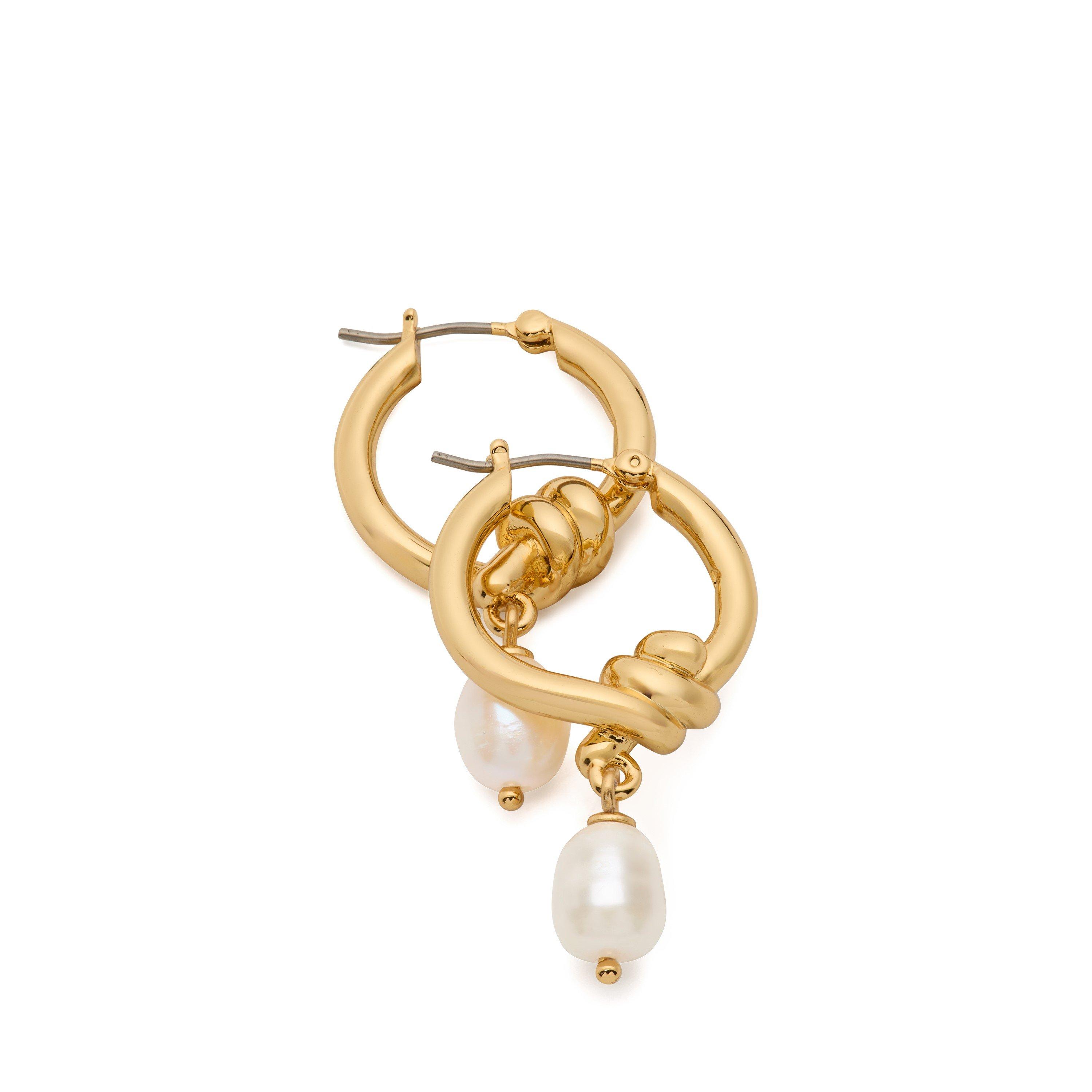 cream/gold - Kate Spade - Women's Ropes & Knots Drop Earrings - 2