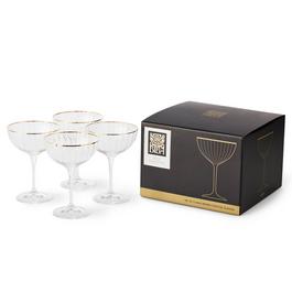 Biba Deco Cocktail Glass Set of 4