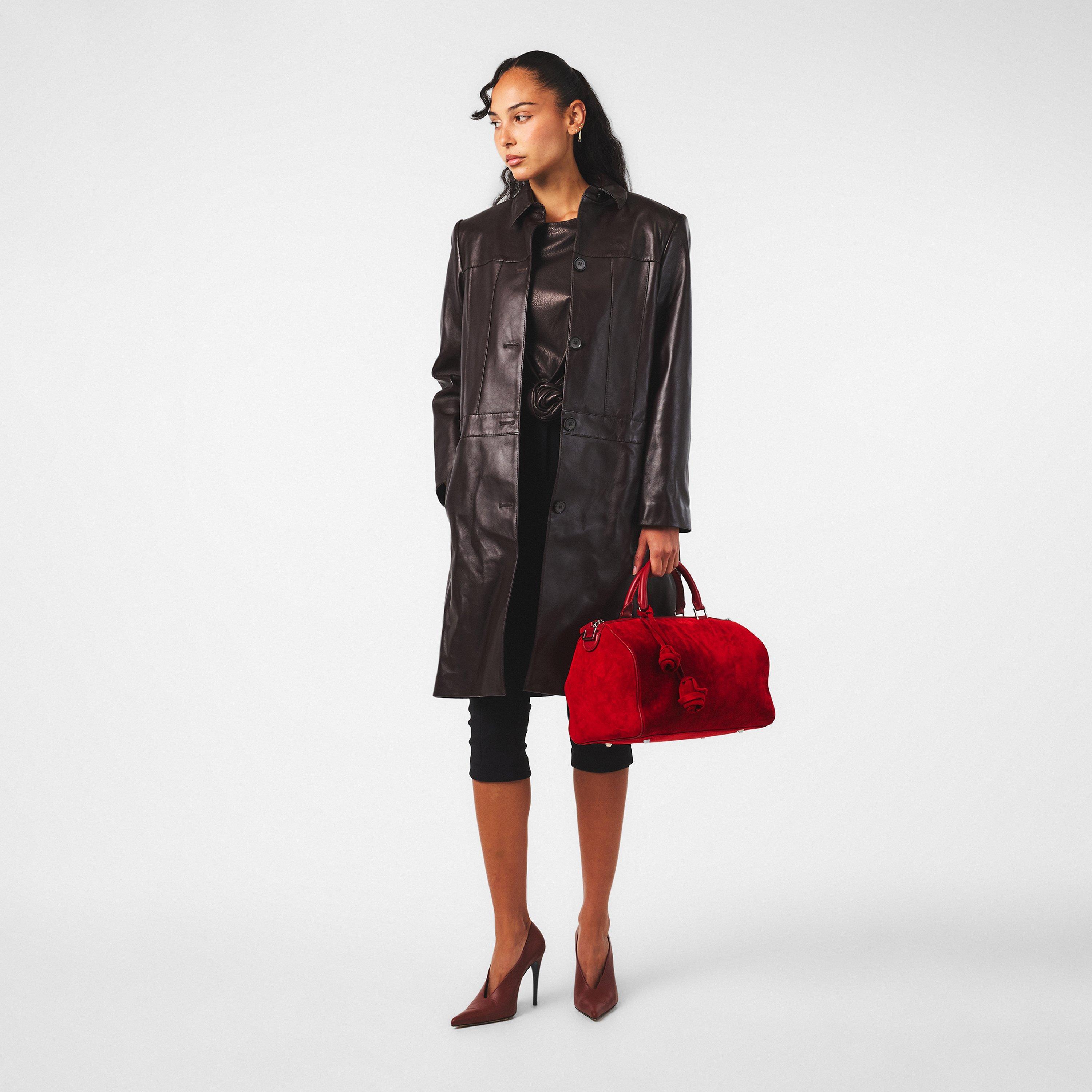 Red - Magda Butrym - Women's Bowling Bag - 6