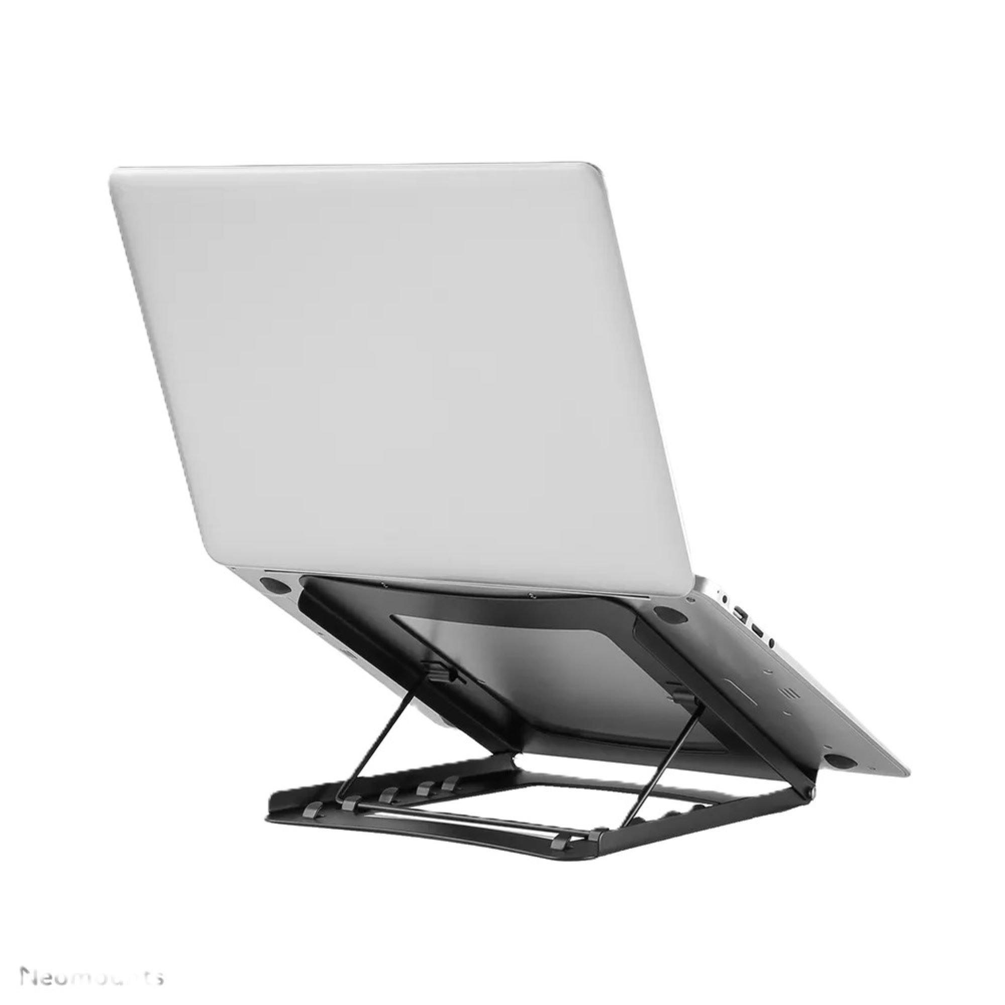 Black - Neomounts - Neomounts NSLS075BLACK Tiltable Laptop Stand - 8