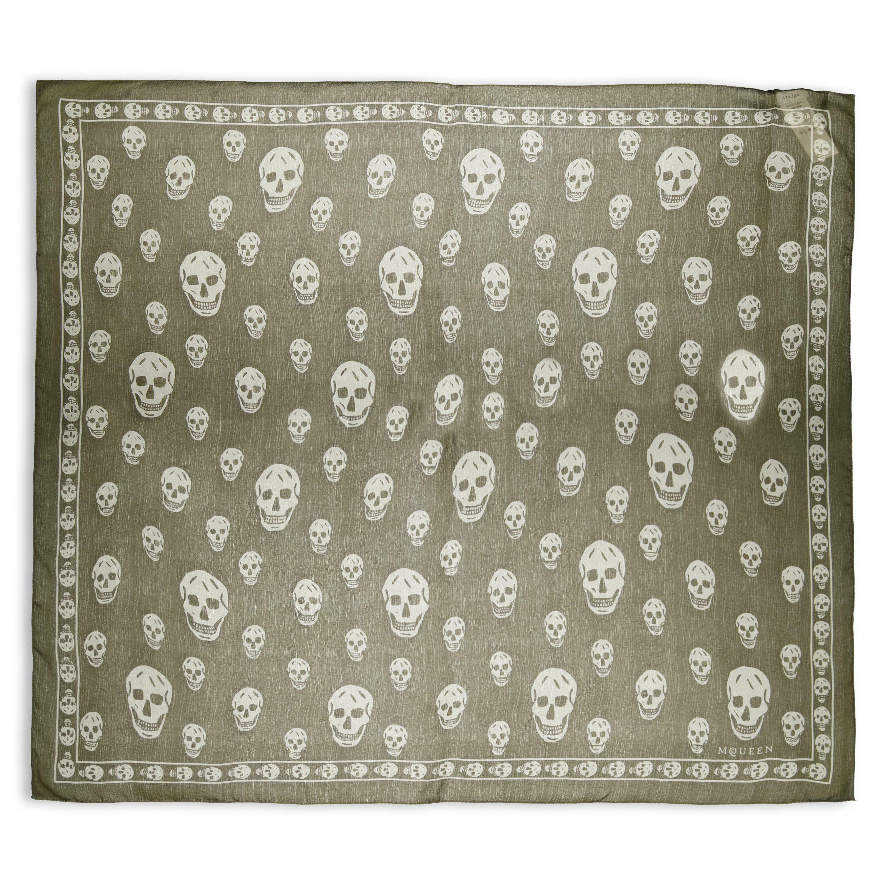 Olive - Alexander McQueen - Alex Silk Chiffon Sc Ld63 - 1