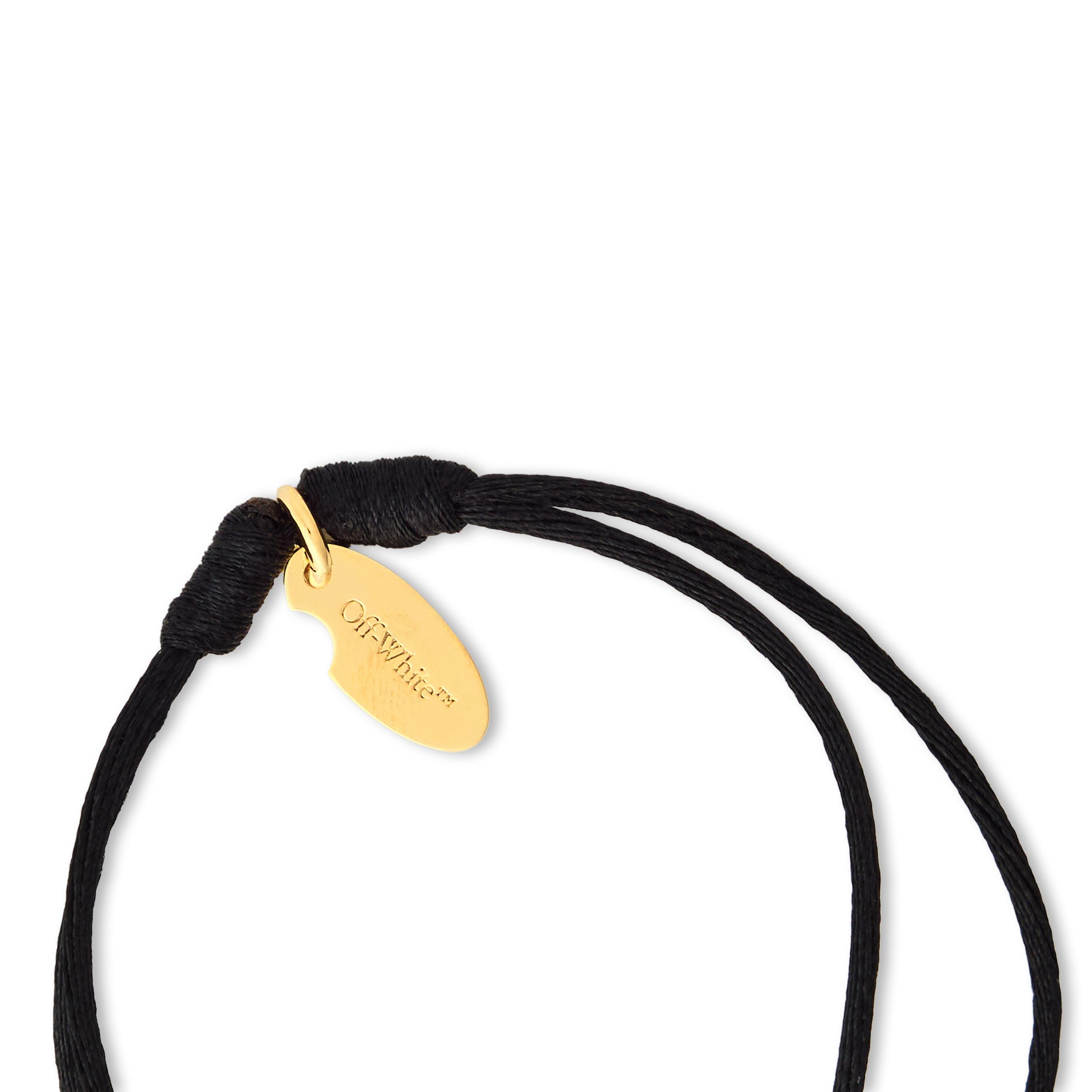 Gold/Black - Off White - Arrow Cord Bracelet - 2