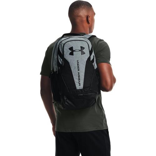 Pitch Gray/Blk - Under Armour - Hustle 3.0 Backpack - 5