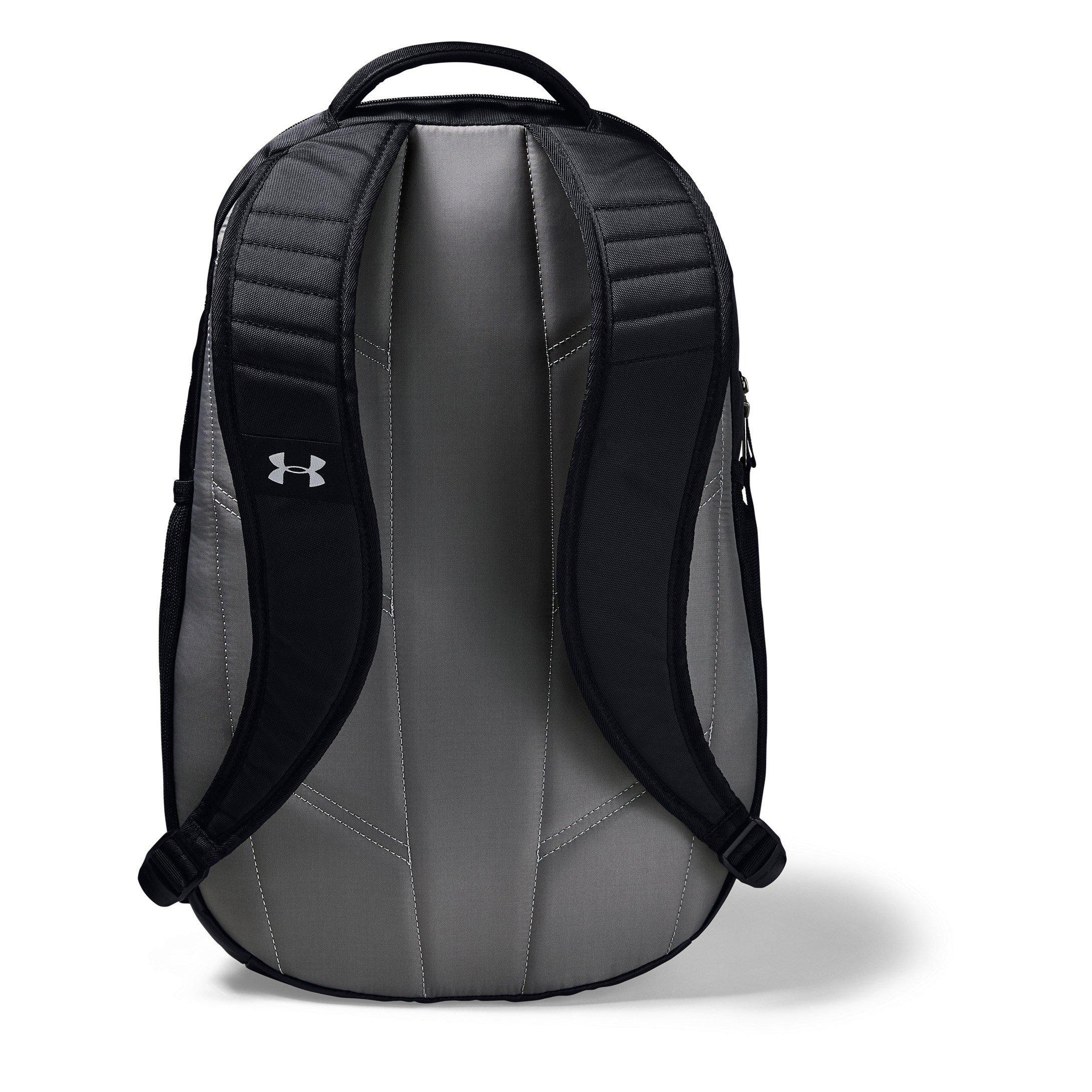 Black/Silver - Under Armour - Hustle 3.0 Backpack - 2