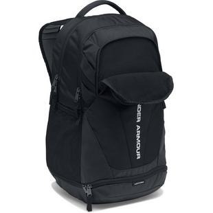 Black/Silver - Under Armour - Hustle 3.0 Backpack - 10