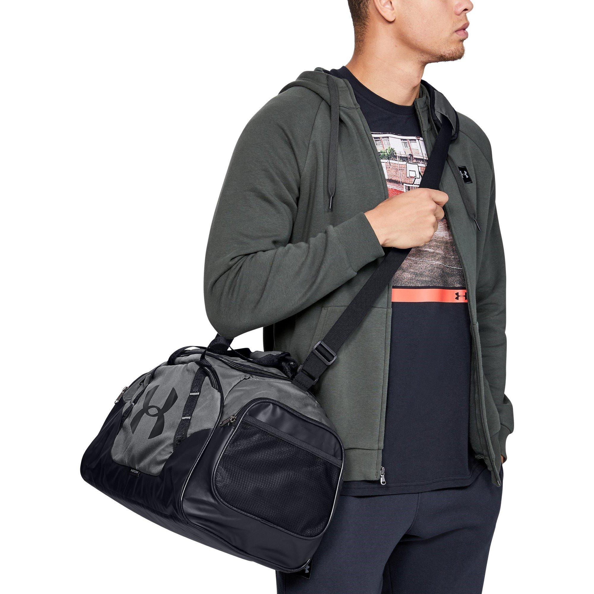 Graphite/Black - Under Armour - Under Undeniable 3.0 Small Duffle Bag - 6
