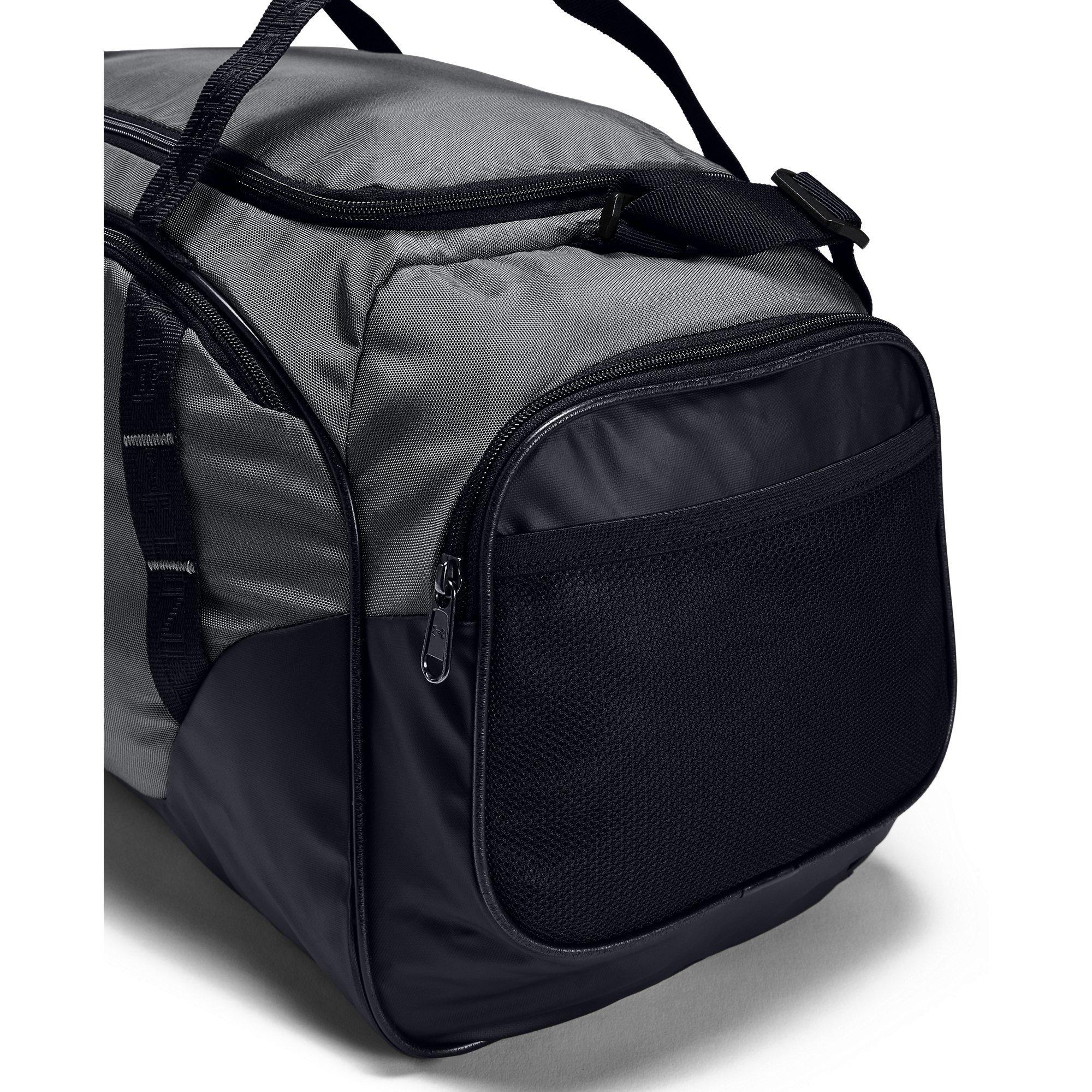 Graphite/Black - Under Armour - Under Undeniable 3.0 Small Duffle Bag - 7