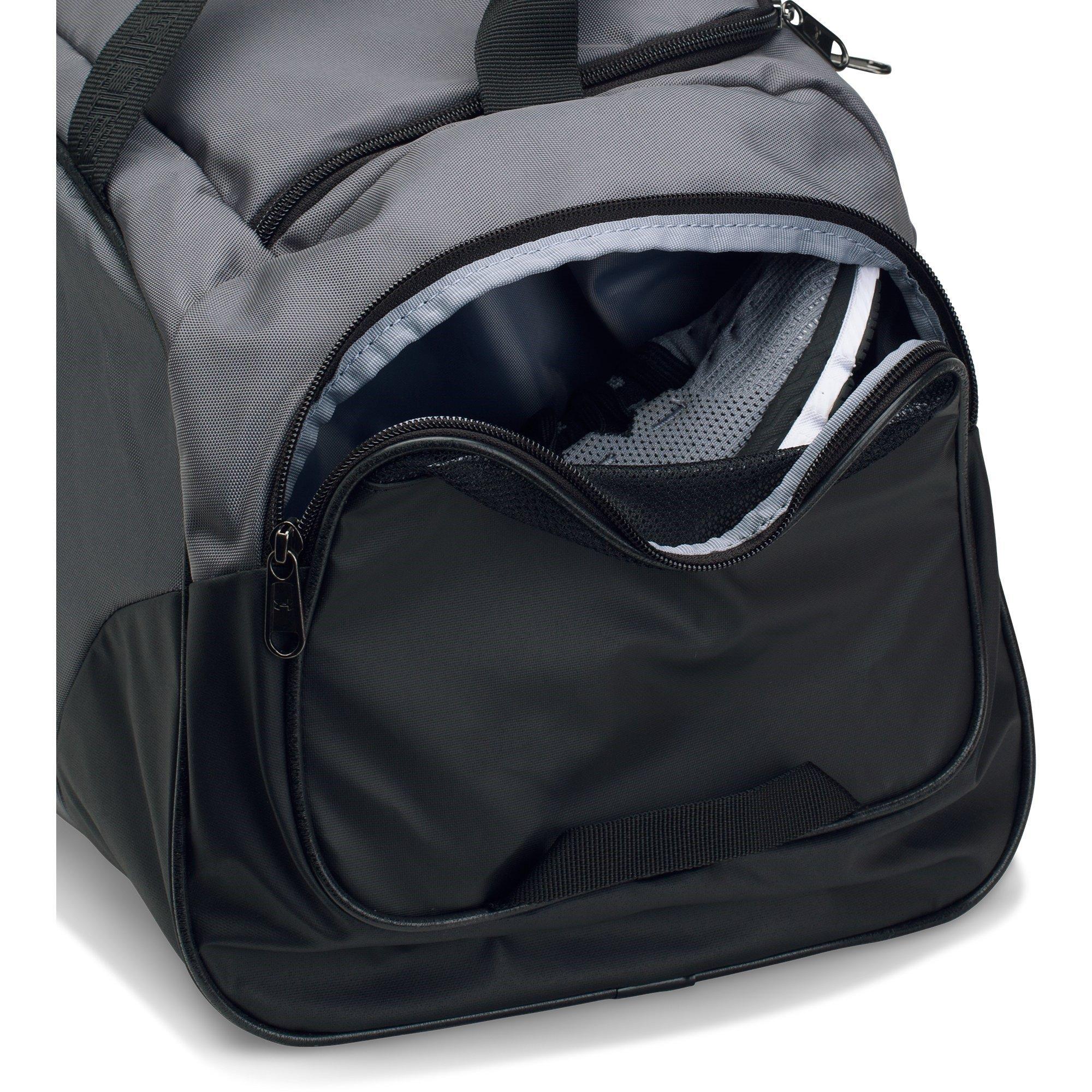 Graphite/Black - Under Armour - Under Undeniable 3.0 Small Duffle Bag - 8