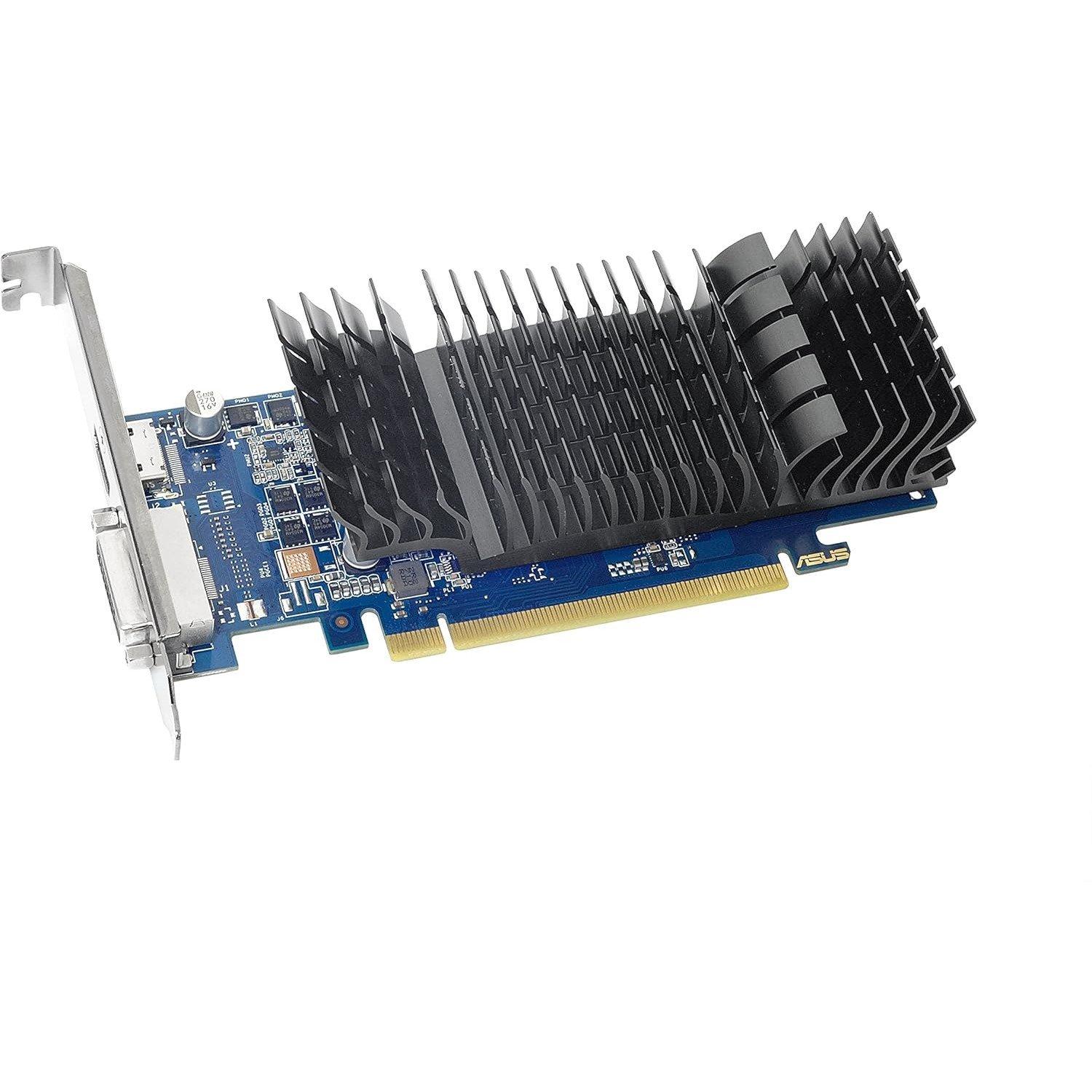 Black - ASUS - ASUS VGA Nvidia GT1030 2GB GDDR5 Graphics Card - 2