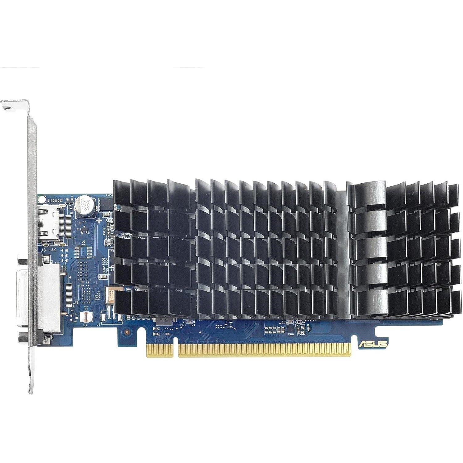Black - ASUS - ASUS VGA Nvidia GT1030 2GB GDDR5 Graphics Card - 3