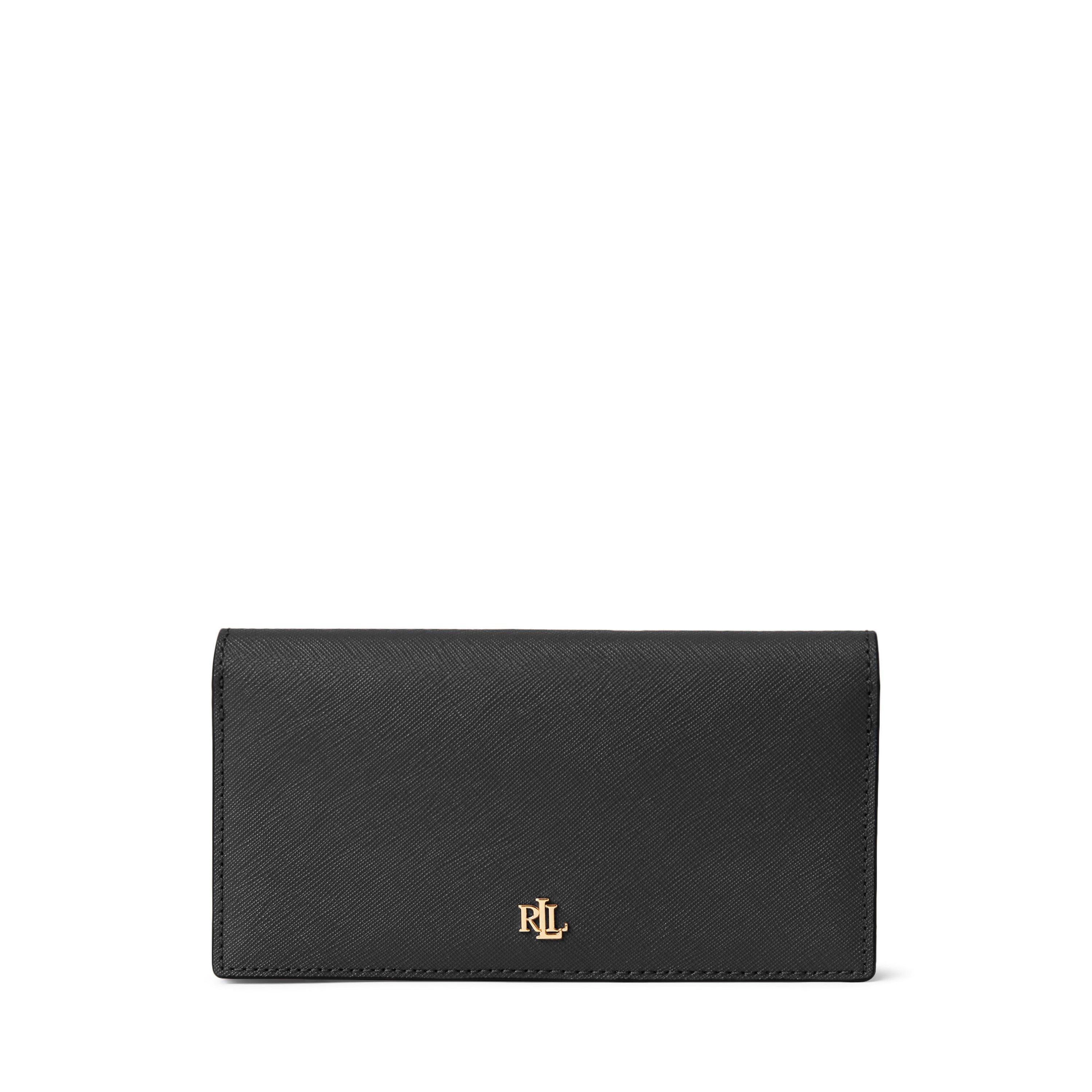 Lauren by Ralph Lauren Women's Slim Billfold Wallet - Black 001