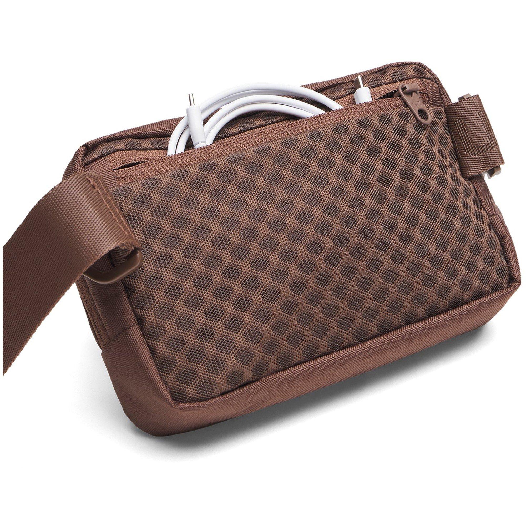 Brown/White - Under Armour - Loudon Satchel Strap Bum Bag - 2